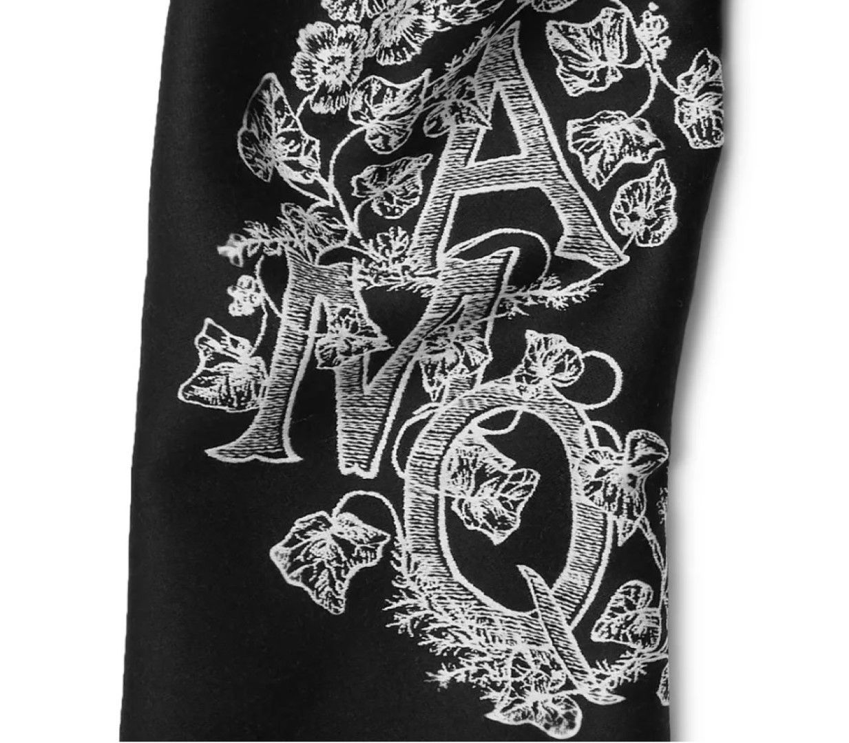 Alexander McQueen Alexander McQueen Reversible Wool Scarf Black Ivory Italy Size ONE SIZE - 6 Thumbnail
