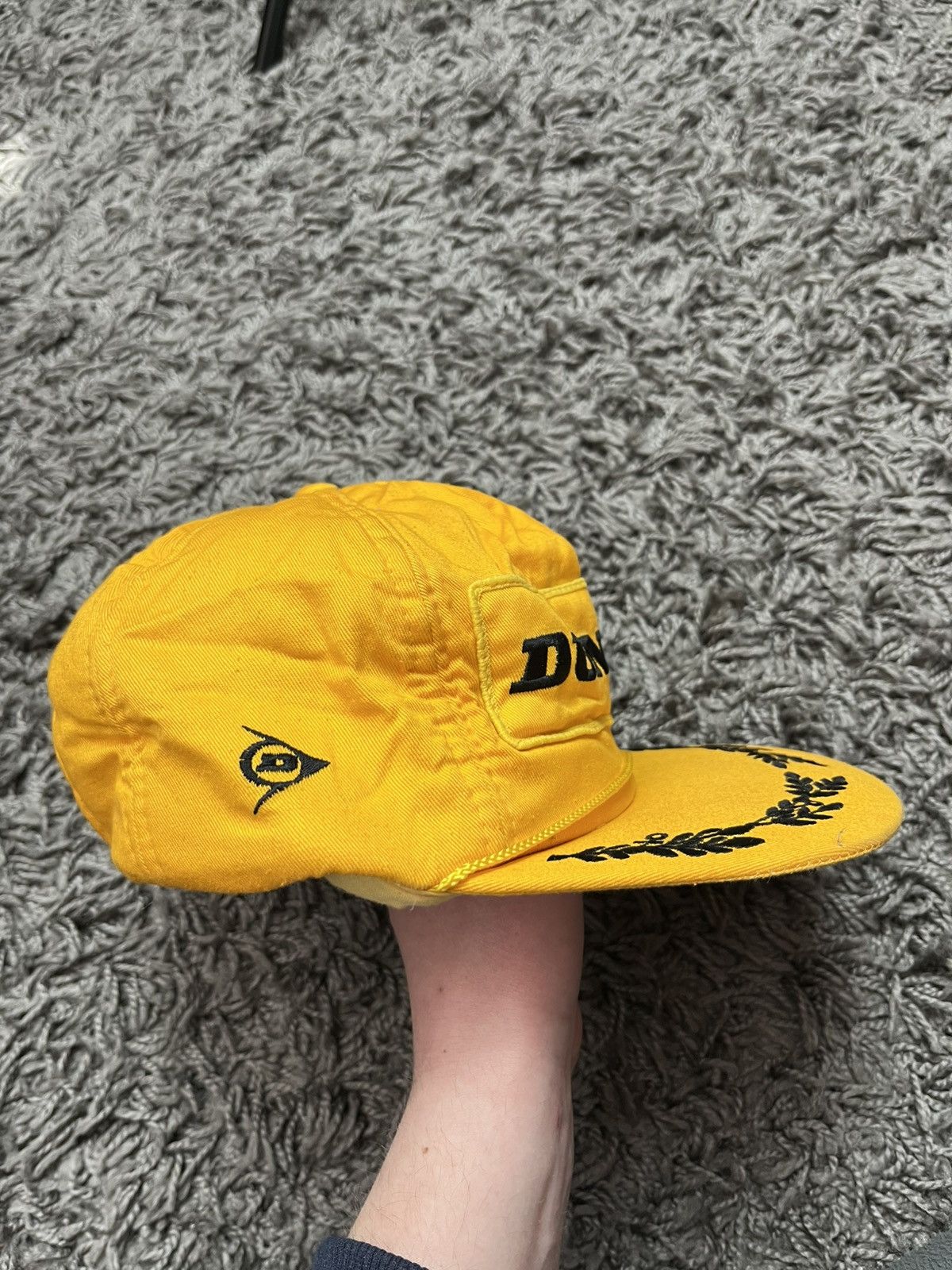 Formula 1 Vintage 70s/80s Dunlop Motorsport Podium Trucker Hat Size ONE SIZE - 3 Thumbnail