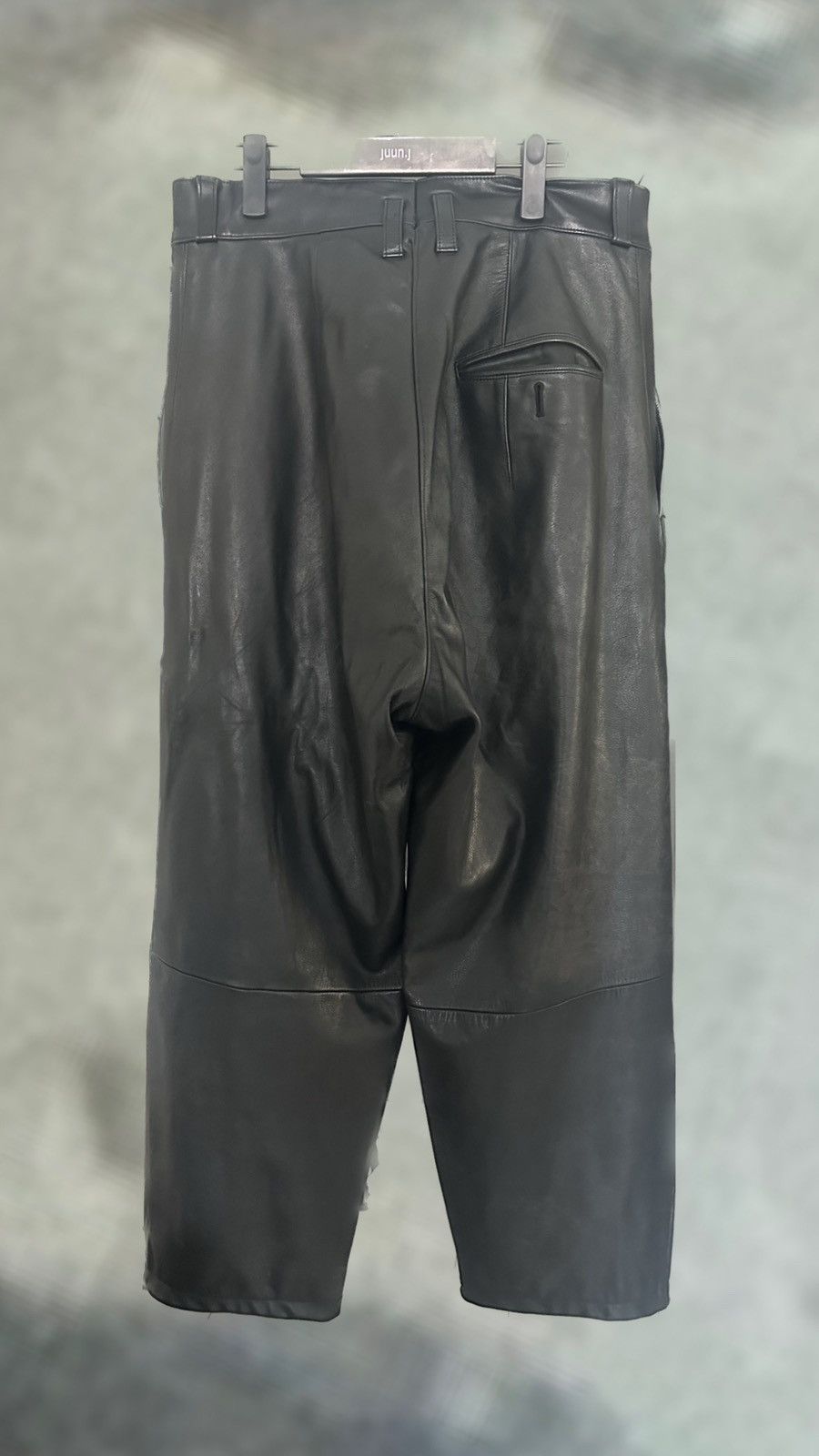 Yohji Yamamoto Supreme 2025 Yohji Yamamoto leather wide pants Size US 32 / EU 48 - 4 Thumbnail