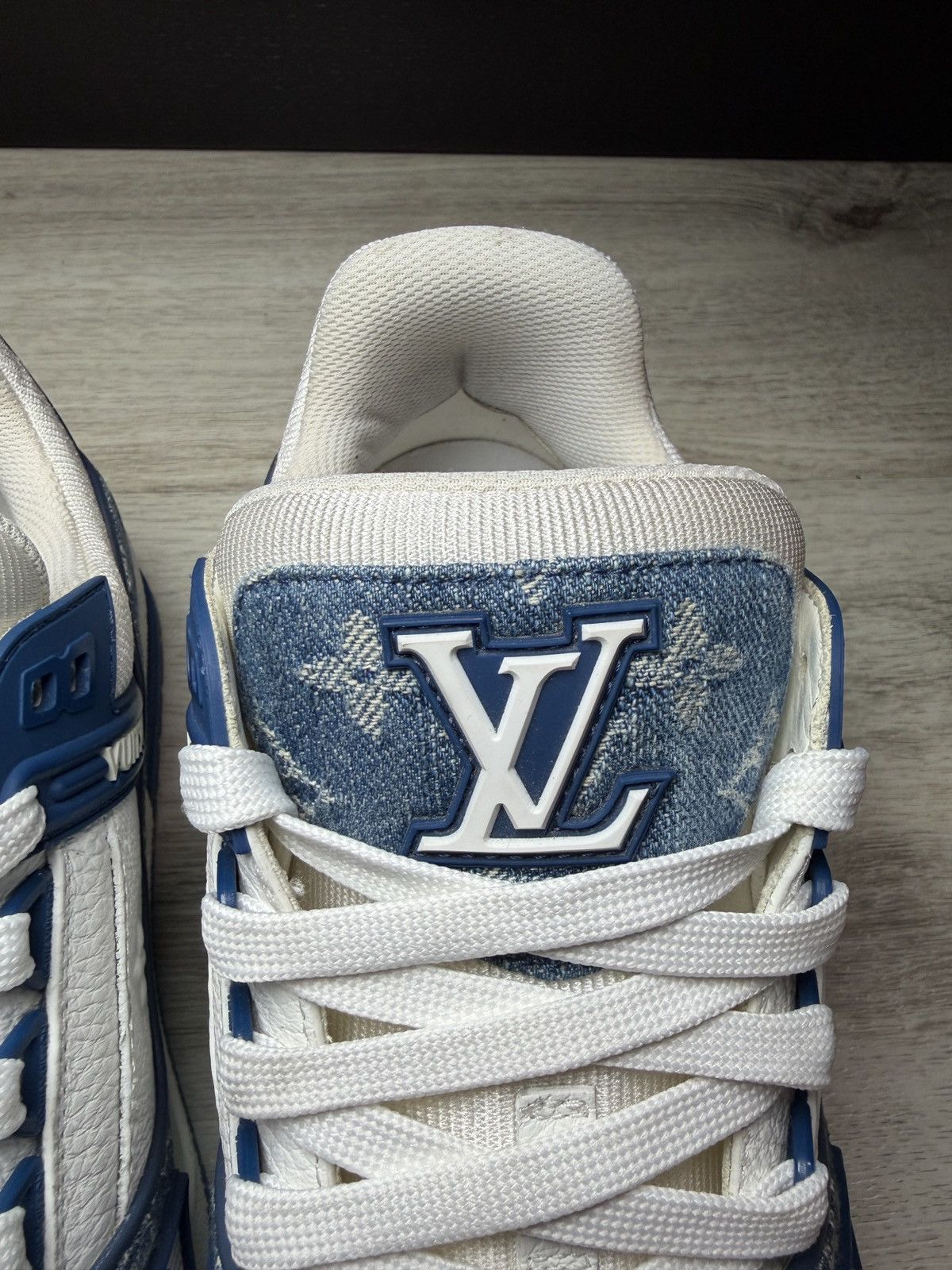 Louis Vuitton Louis Vuitton Trainer Blue Denim Size US 6.5 / EU 39-40 - 9 Thumbnail