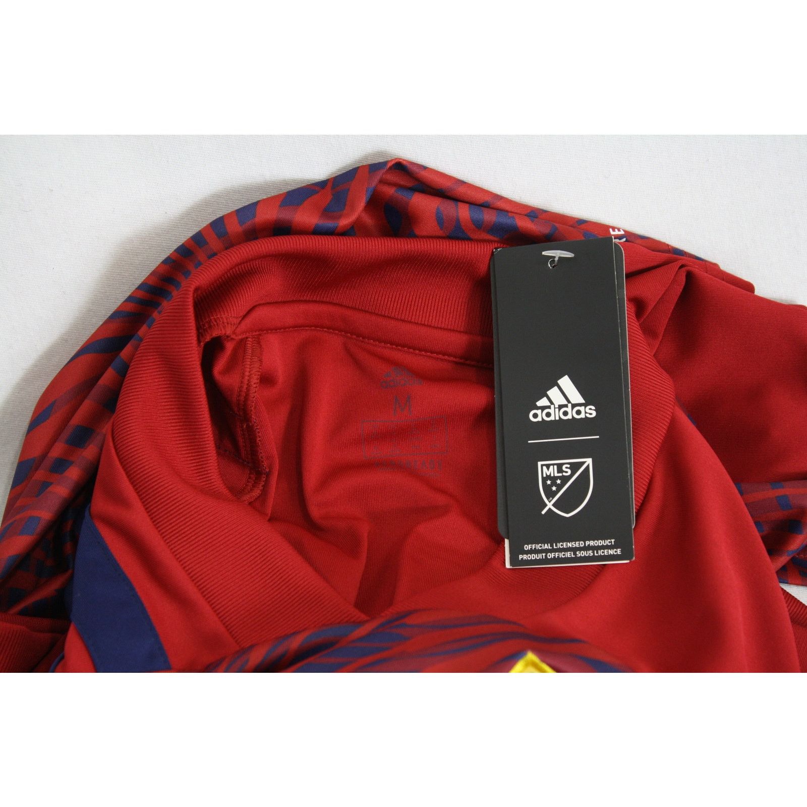 Adidas Adidas Real Salt Lake Jersey M Applewhite MLS Soccer NWT Size US M / EU 48-50 / 2 - 10 Thumbnail