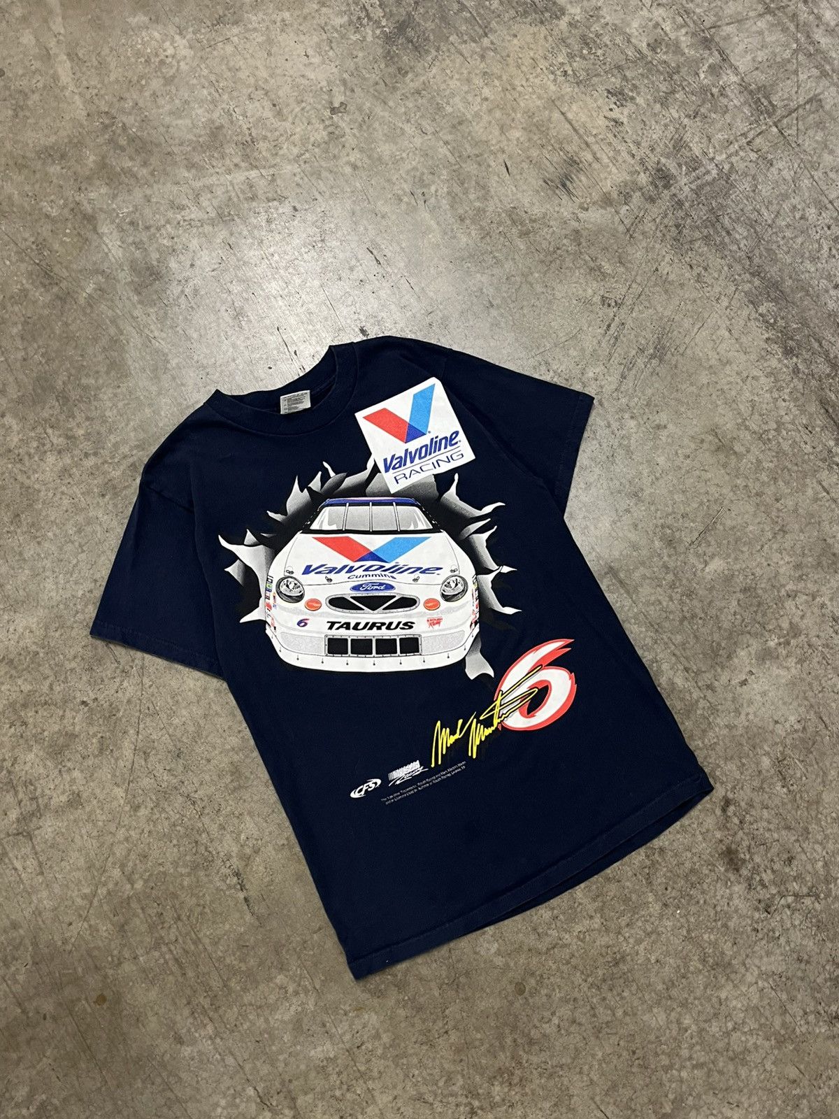 Vintage Nascar vintage graphic tee shirt 90s hype rare streetwear Size US L / EU 52-54 / 3 - 3 Thumbnail