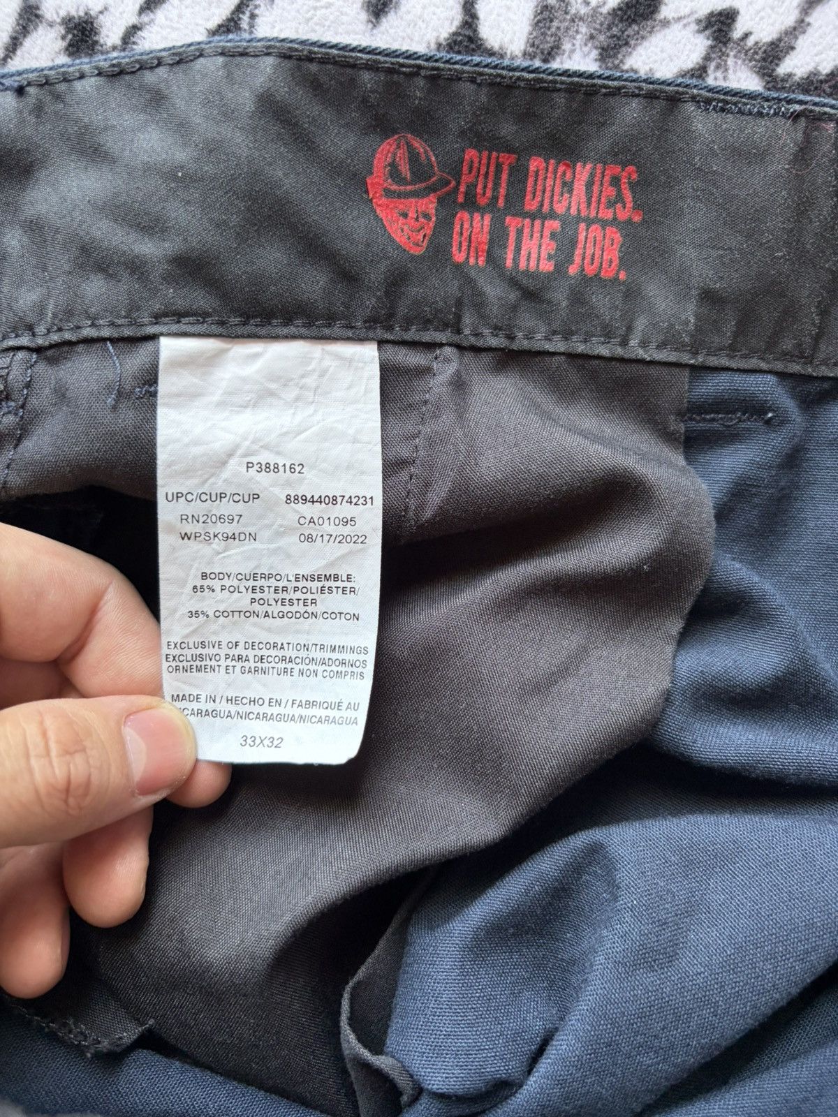 Dickies Dickies flex navy slim skateboarding pants Size US 33 - 7 Thumbnail