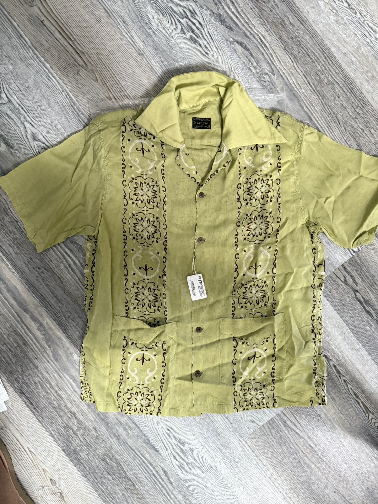 Kapital KAPITAL SILK RAYON HABANANAJA CUBAN SHIRT Size US XL / EU 56 / 4 - 1 Preview