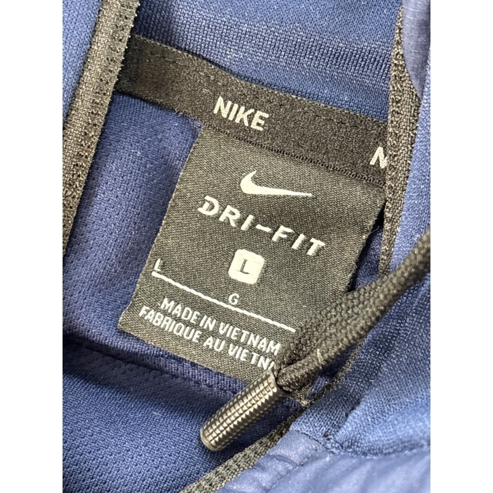 Nike Nike Therma Training Hoodie Mens L Navy Blue Full Zip Puffer Hooded Pockets Gym & Training Size US L / EU 52-54 / 3 - 4 Thumbnail