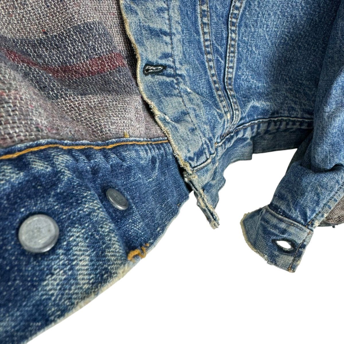 Levi's ⚡️60s LEVI’S BIG E TYPE 3 TRUCKER DENIM JEANS JACKET Size US L / EU 52-54 / 3 - 14 Thumbnail