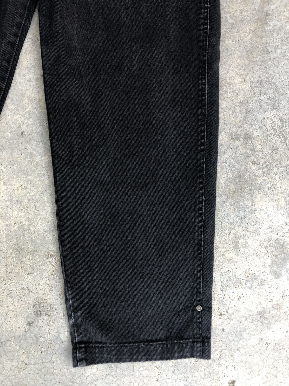 Japanese Brand Japanese Exco Baggy Jeans Embroidered Carpenter Distressed Size US 34 / EU 50 - 7 Thumbnail