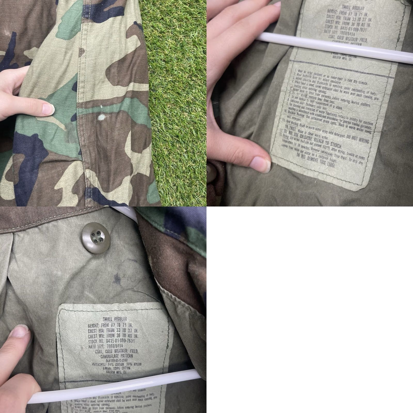 Vintage VINTAGE US Army Jacket Mens Small Regular Woodland Camouflage 90s Military Jacket Mens Small Regular Woodland Camouflage 90s Size US S / EU 44-46 / 1 - 9 Thumbnail