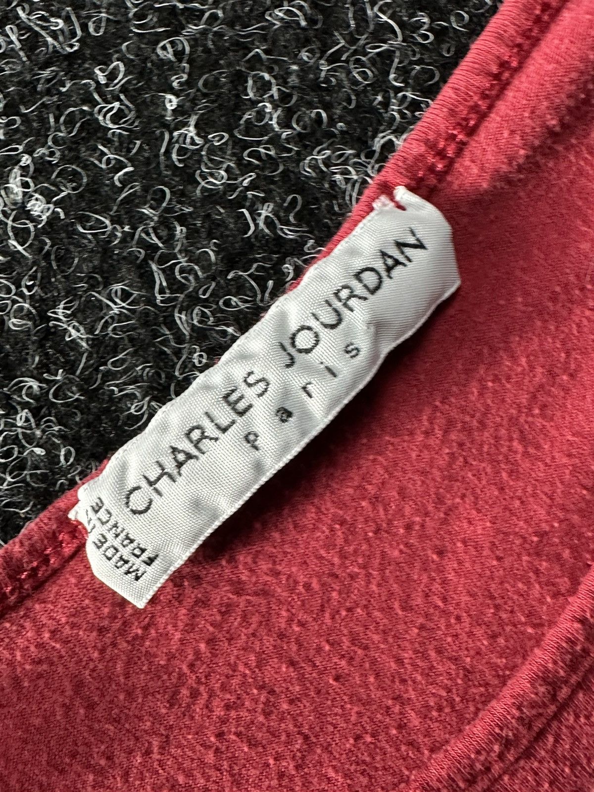 Charles Jourdan × Vintage 🚨 ARHIVE CHARLES JOURDAN VINTAGE LONGSLEEVE RED LOGO Y2K JPG Size S / US 4 / IT 40 - 5 Thumbnail