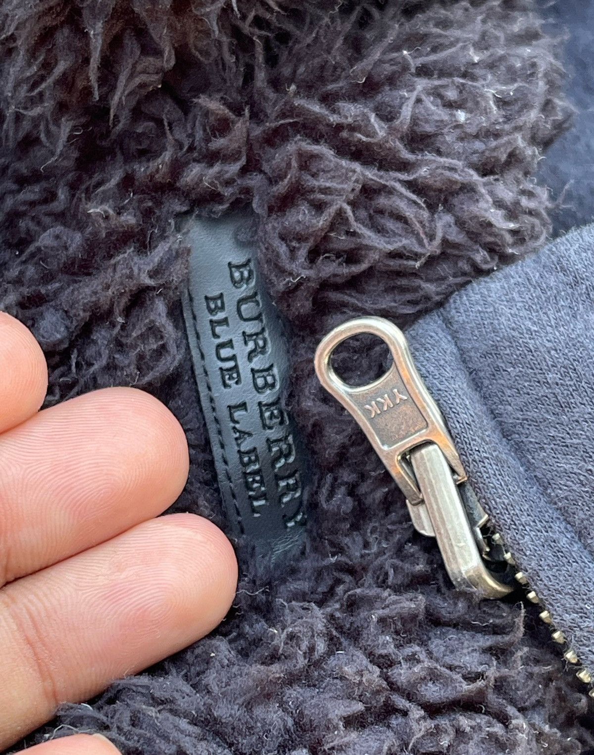 Burberry 🔥BURBERRY BLUE LABEL REVERSIBLE FLEECE SWEATER HOODIE Size S / US 4 / IT 40 - 14 Thumbnail
