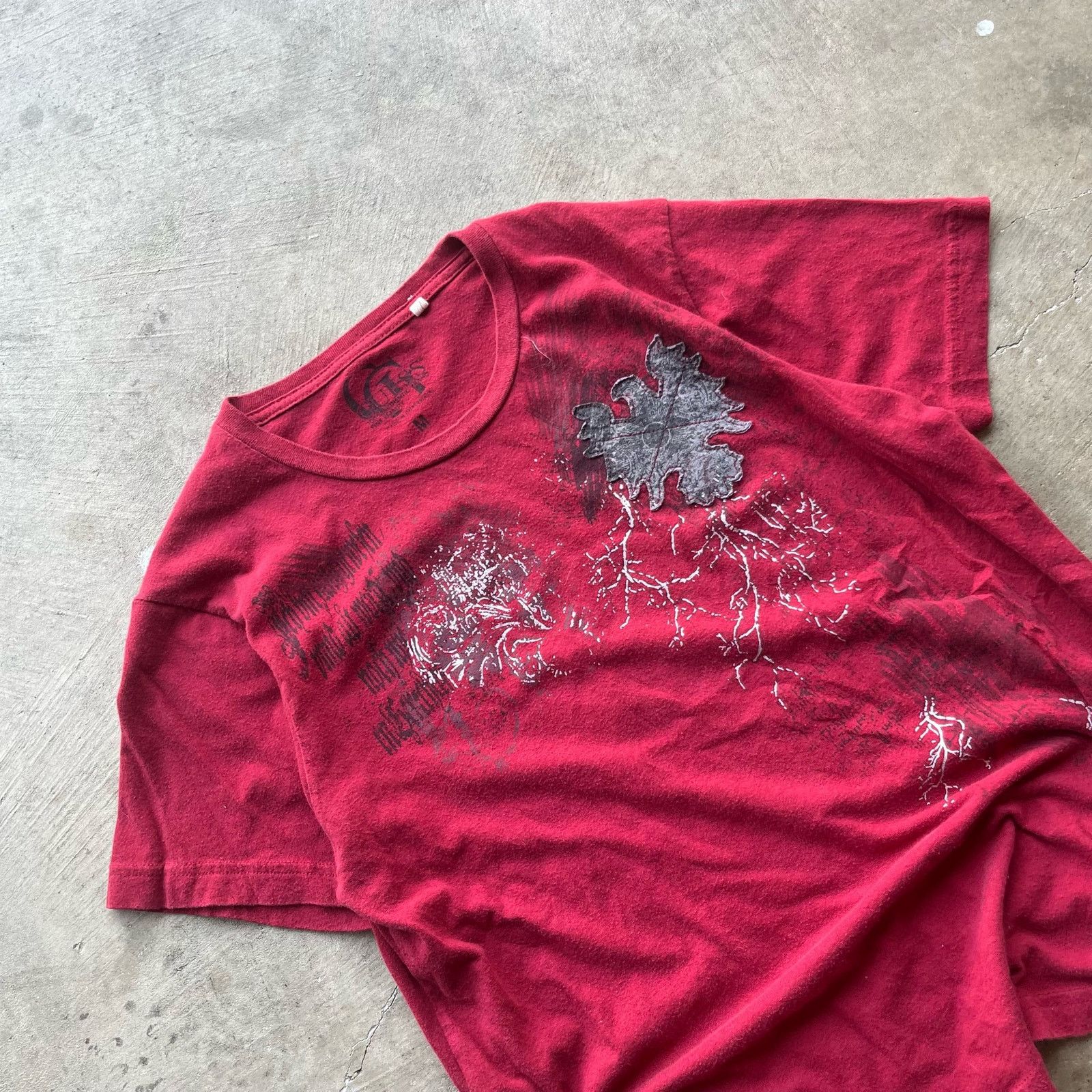 Vintage vintage y2k red t shirt guess grunge sz medium Size US M / EU 48-50 / 2 - 2 Thumbnail