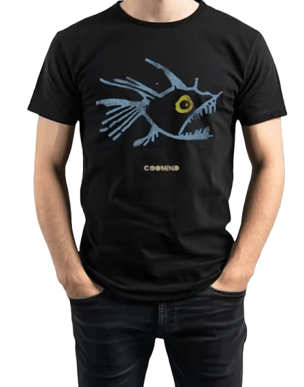 Japanese Brand Streetwear Goth Monster Fish Black T-Shirt Punk Graphic Tees Size US XL / EU 56 / 4 - 3 Thumbnail