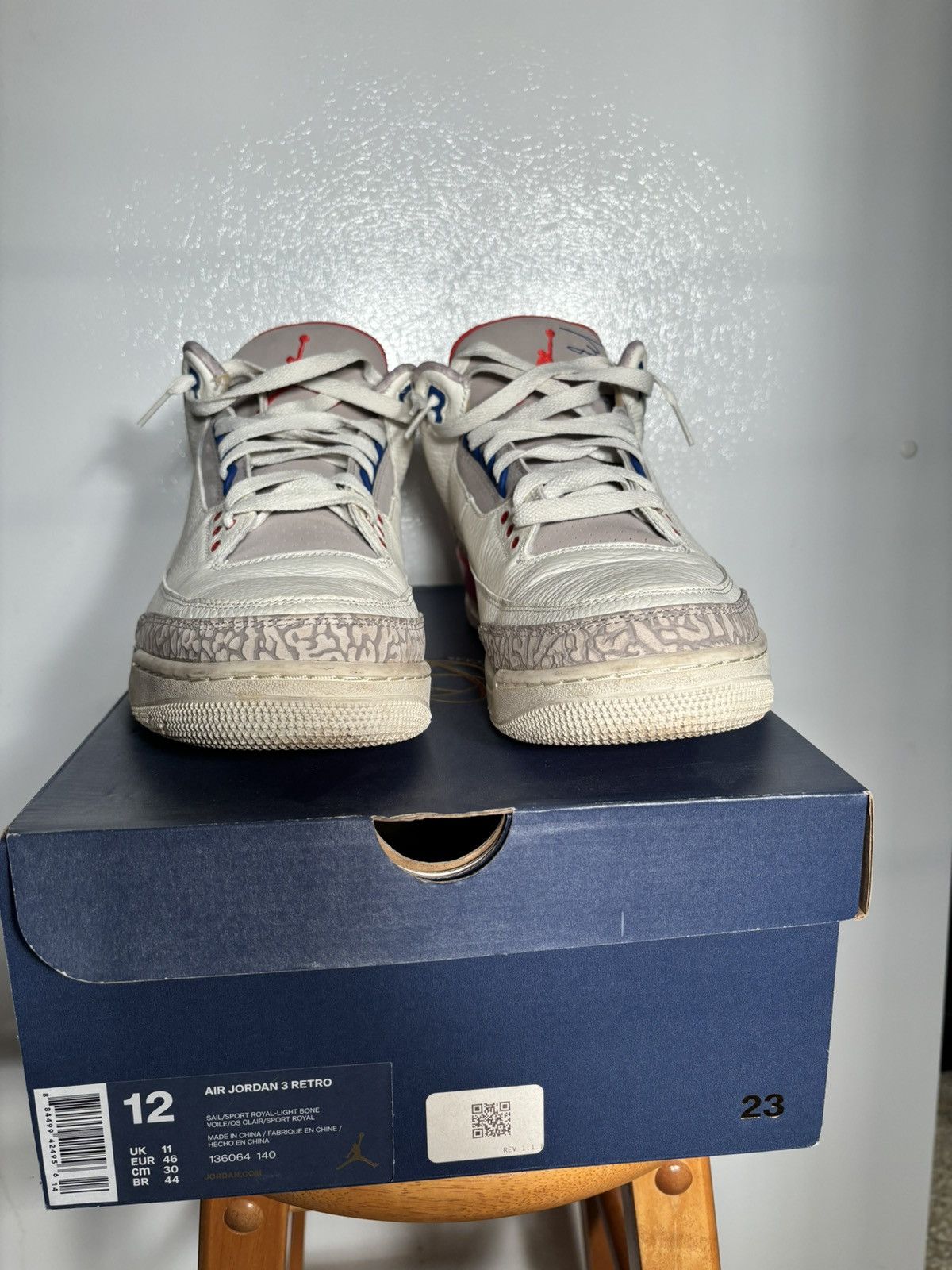 Jordan Brand AIR JORDAN 3 RETRO Size US 12 / EU 45 - 2 Thumbnail