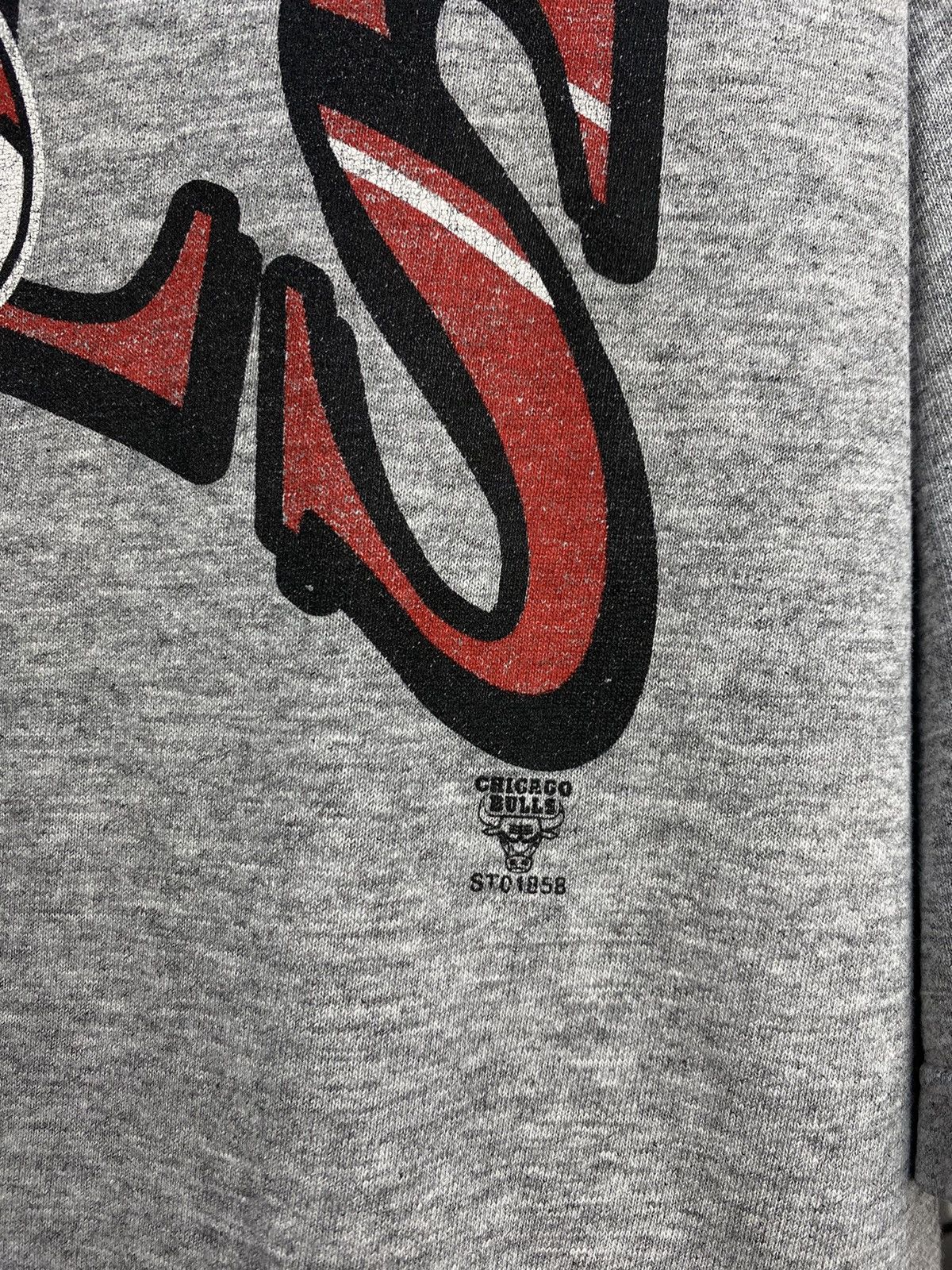 Starter × Vintage Vintage Chicago Bulls Starter Made In USA T-Shirt Size US L / EU 52-54 / 3 - 5 Thumbnail