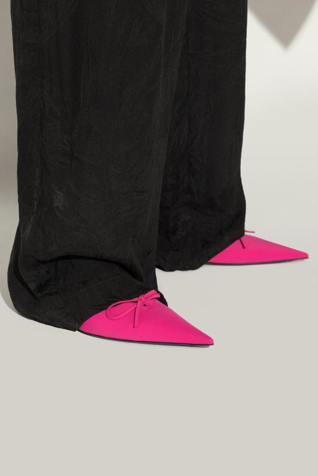 Balenciaga Balenciaga Knife Bow Mules Size US 7.5 / IT 37.5 - 4 Thumbnail