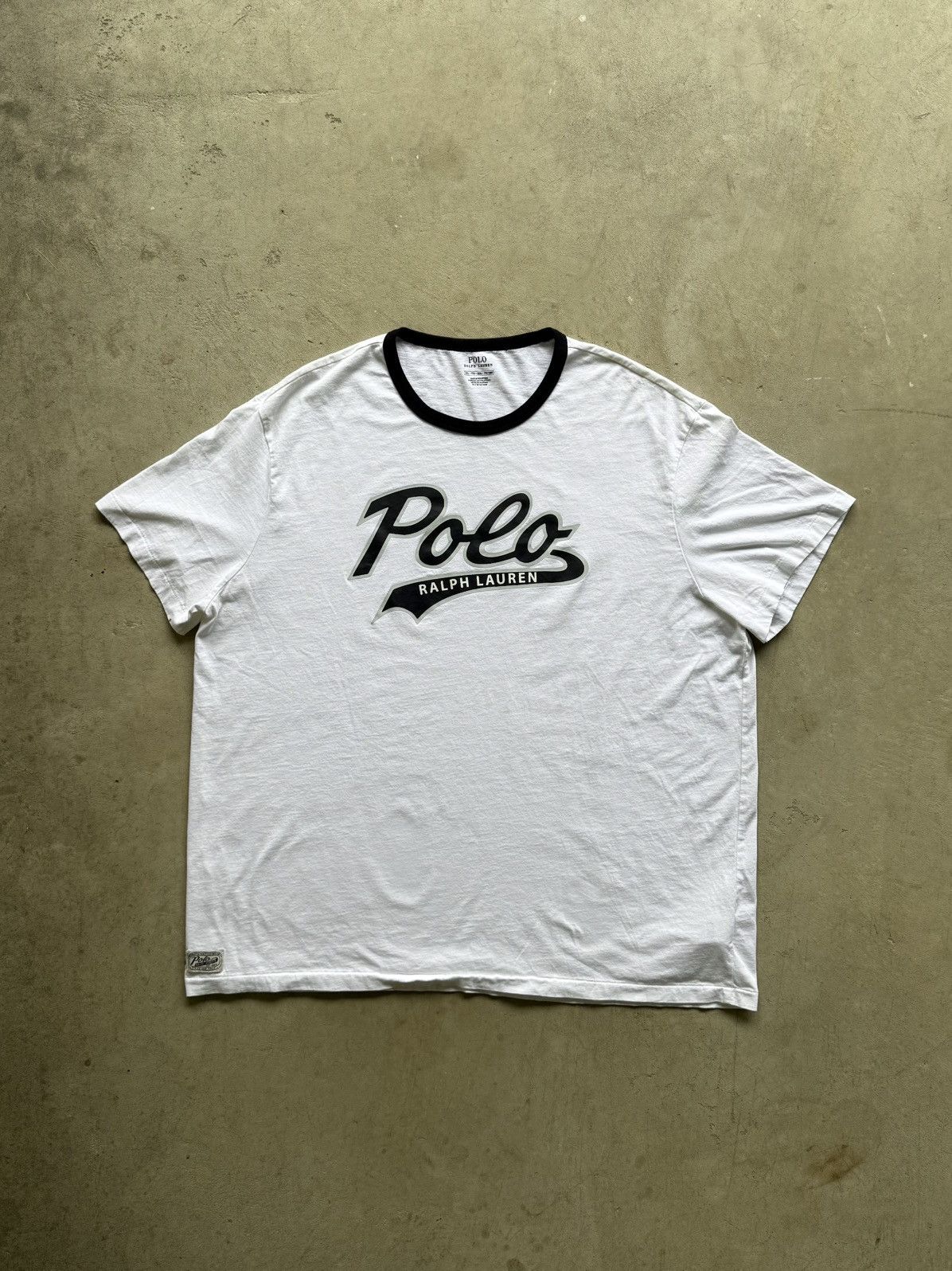 Polo Ralph Lauren Polo Ralph Lauren Classic Fit Ringer Single Stitch T-Shirt Size US XXL / EU 58 / 5 - 1 Thumbnail