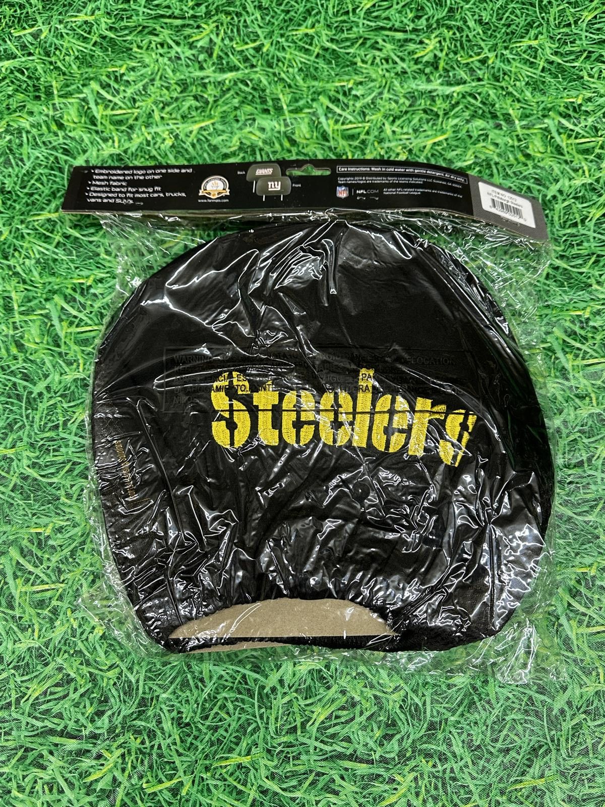 NFL Pittsburgh Steelers NFL HEAD REST COVERS NEW Size ONE SIZE - 2 Thumbnail