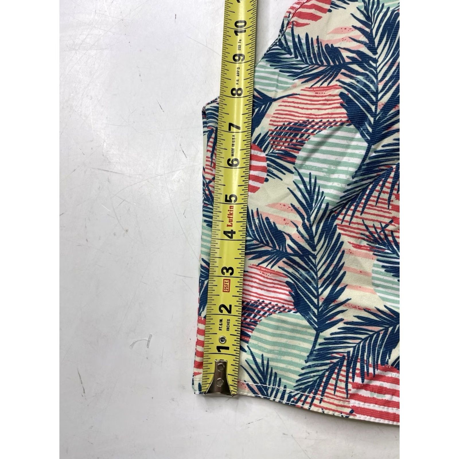 johnnie-O Johnnie-O Swim Trunks L Mens Multicolor Drawstring Board Shorts Feathers JOSE Tango Recreational Trunks Size US 33 - 7 Thumbnail