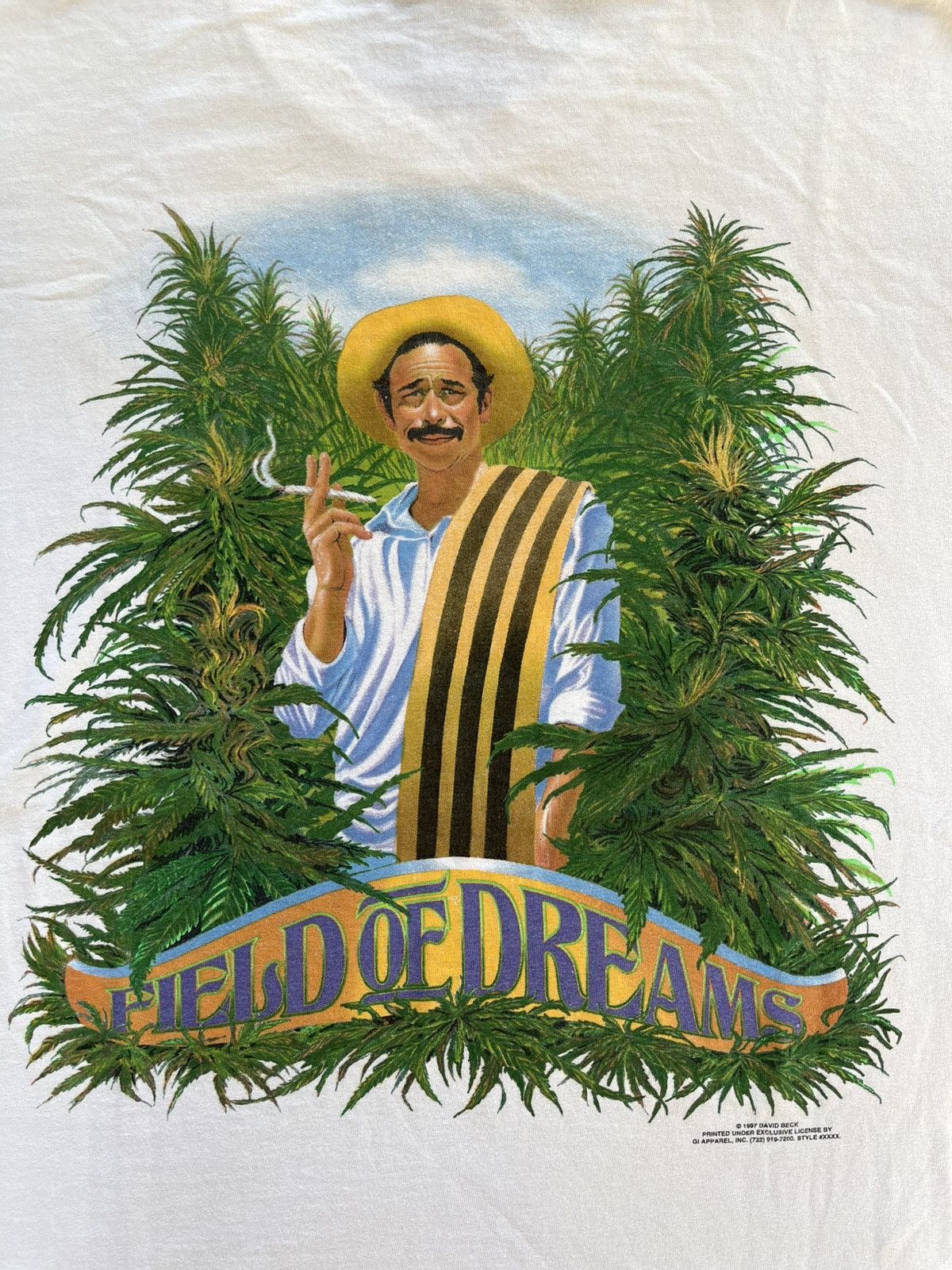 Vintage Field Of Dreams t- shirt 1997’s Size US XXL / EU 58 / 5 - 7 Thumbnail