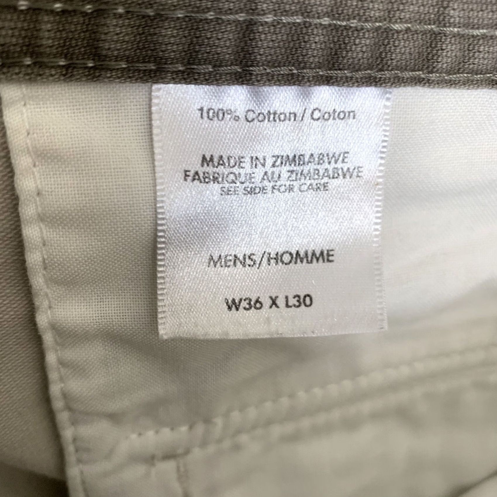 Eddie Bauer Eddie Bauer Pants Mens 36x30 Straight Cargo Hiking Active Stone Beige Size US 36 / EU 52 - 6 Thumbnail