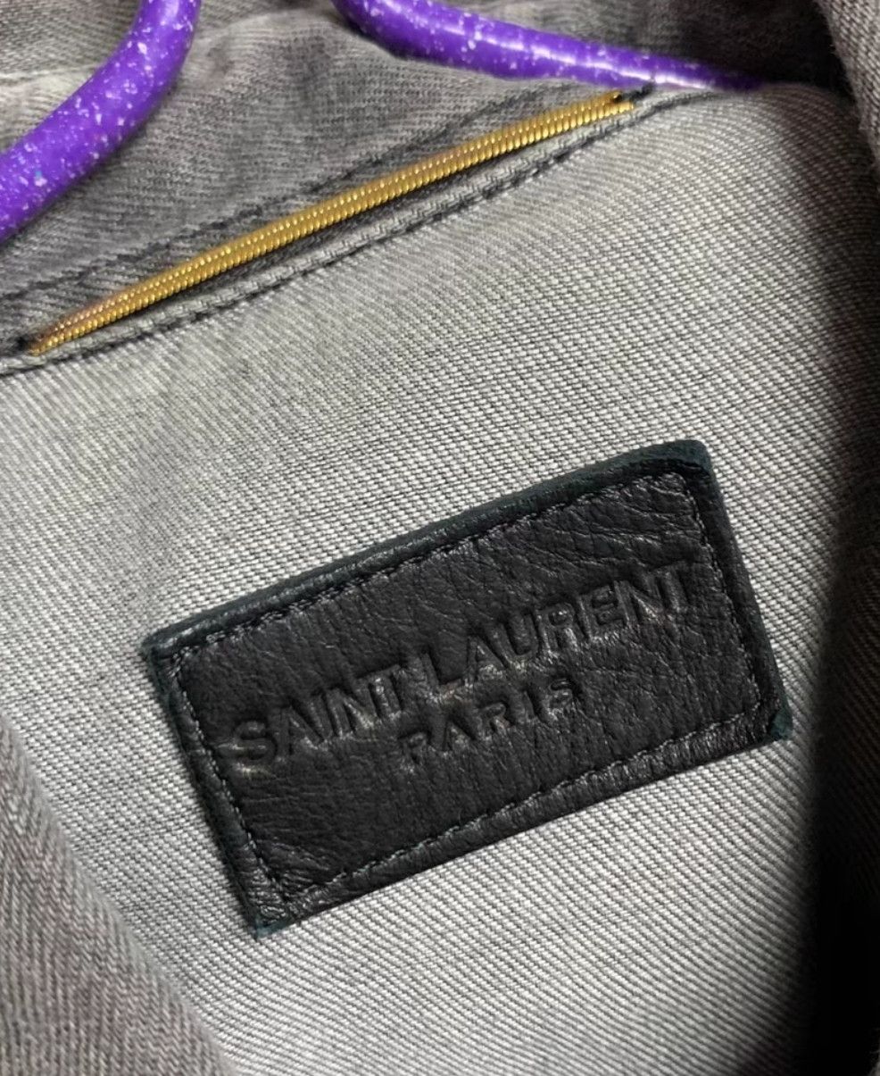 Saint Laurent Paris Saint Laurent Paris Denim shirt 2505-Nextarrow Size US L / EU 52-54 / 3 - 3 Thumbnail