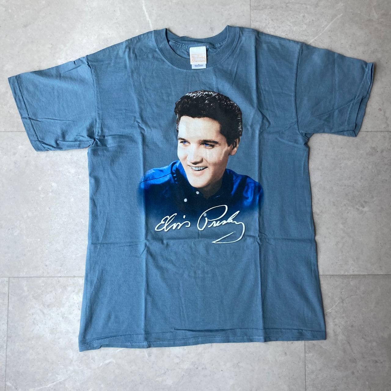 Band Tees Vintage Elvis Presley Graceland Rock N Roll Oldies Band Size US M / EU 48-50 / 2 - 1 Thumbnail