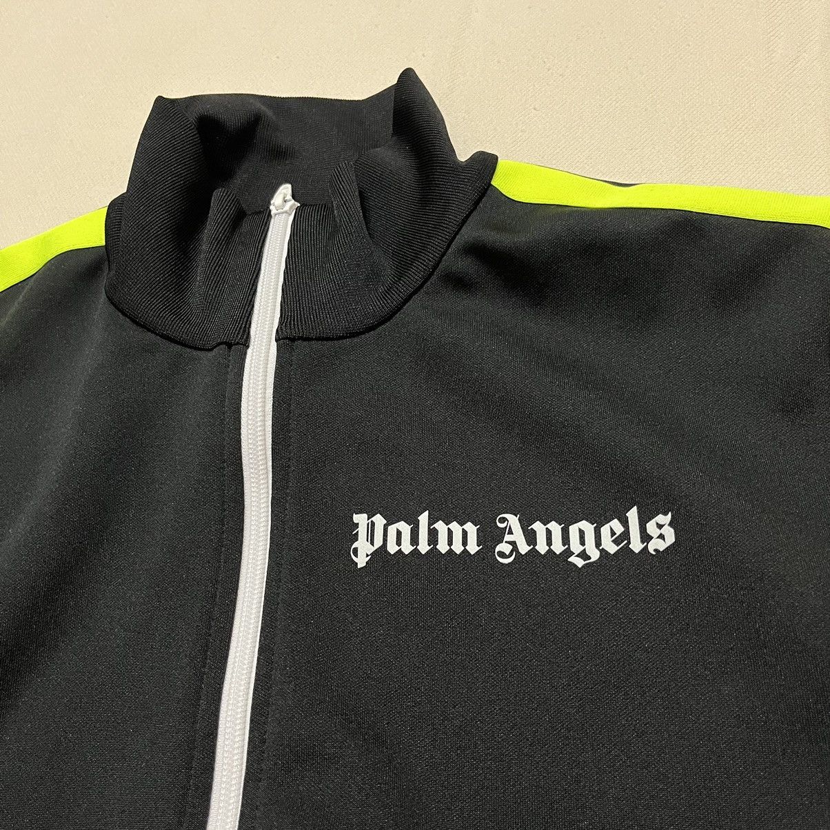 Palm Angels Authentic Palm Angels Zipper Jacket Side Tape Black Gree Size M / US 6-8 / IT 42-44 - 3 Thumbnail