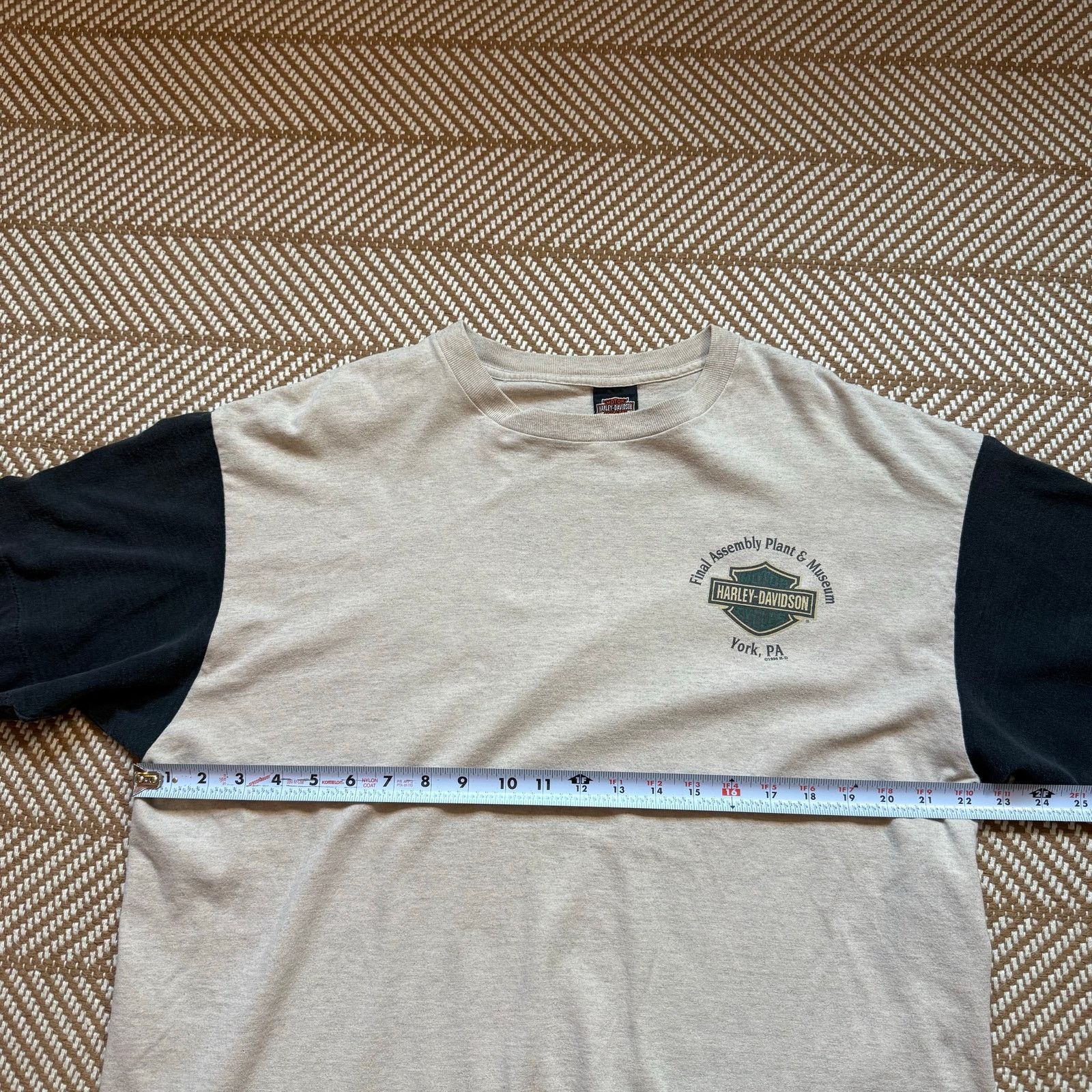 Harley Davidson Vintage 90’s Harley Davidson Two Tone Tee XL Size US XL / EU 56 / 4 - 10 Thumbnail