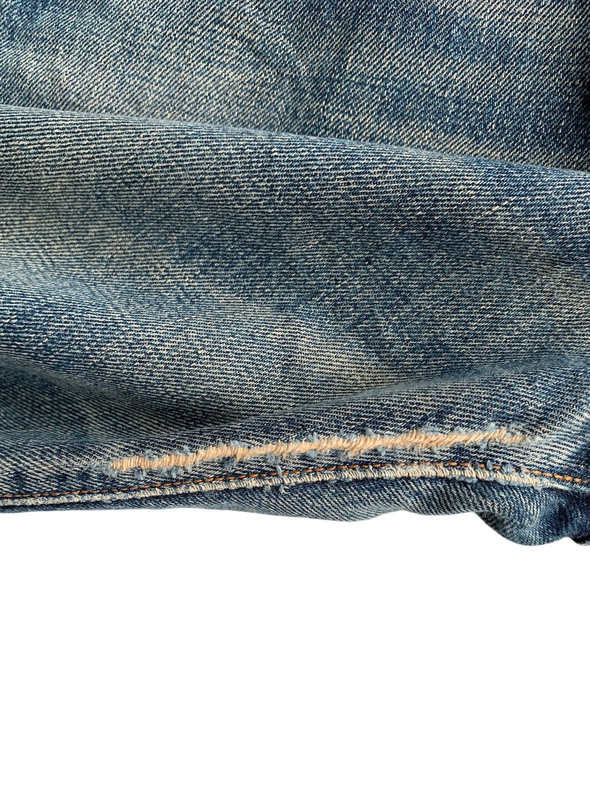 Japanese Brand × Kapital × Vintage Vintage Edwin 505X Mudwash Selvedge Distressed Denim Size US 29 - 18 Thumbnail