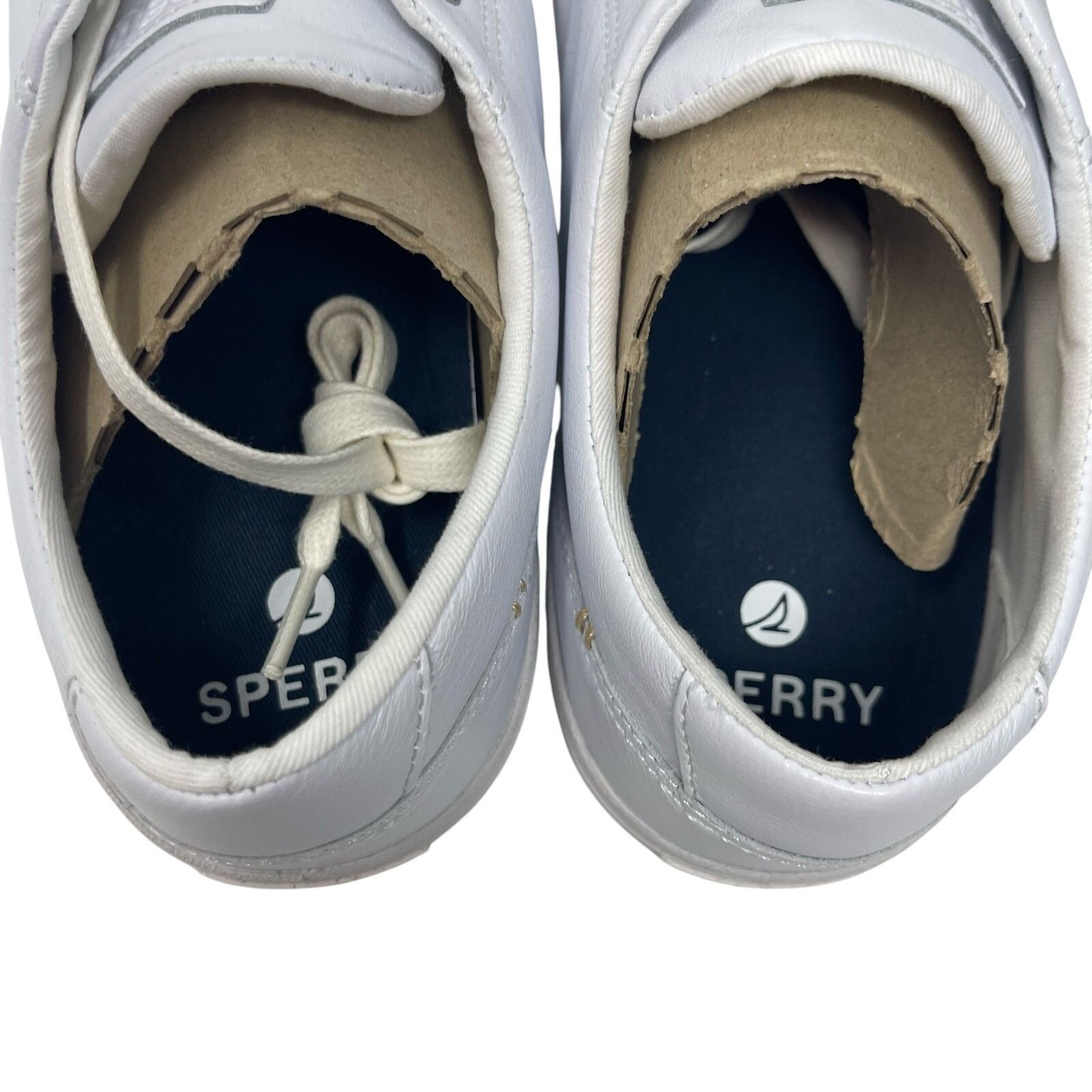 Sperry New Sperry Striper II LTT Leather White Sneaker sz 8.5 Size US 8.5 / EU 41-42 - 5 Thumbnail