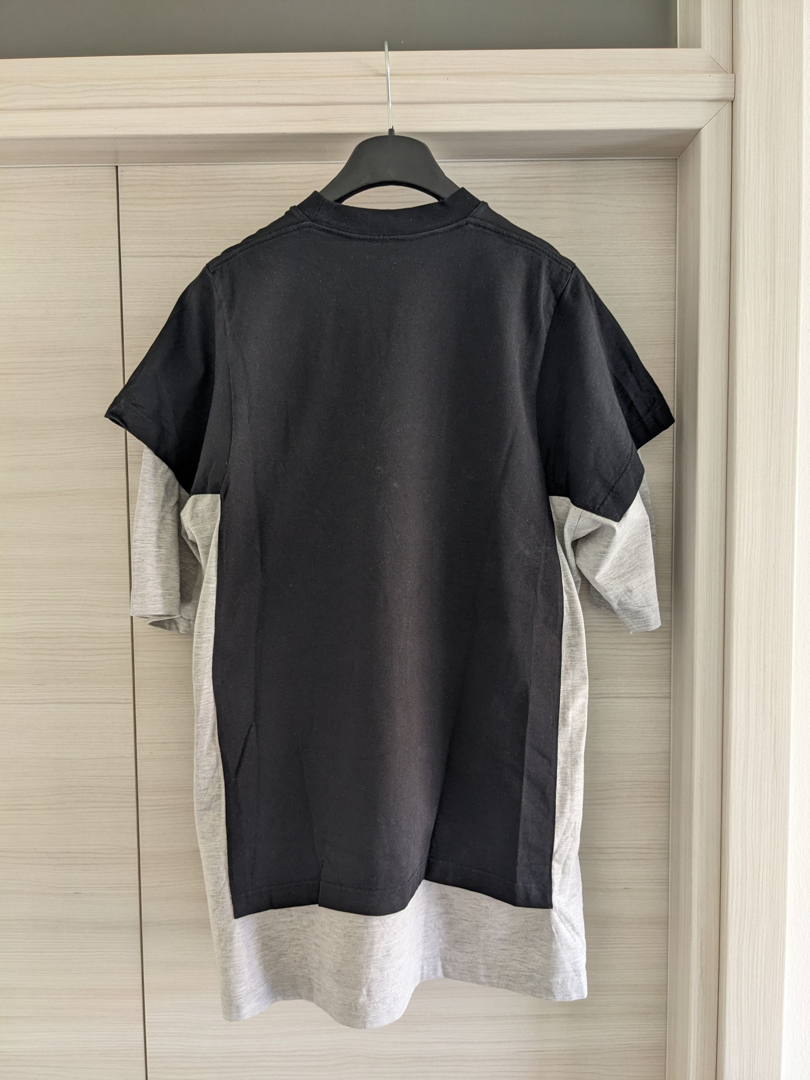 Balenciaga SS20 "One like, two likes" Double Layered Slogan T - Shirt Size US L / EU 52-54 / 3 - 3 Thumbnail