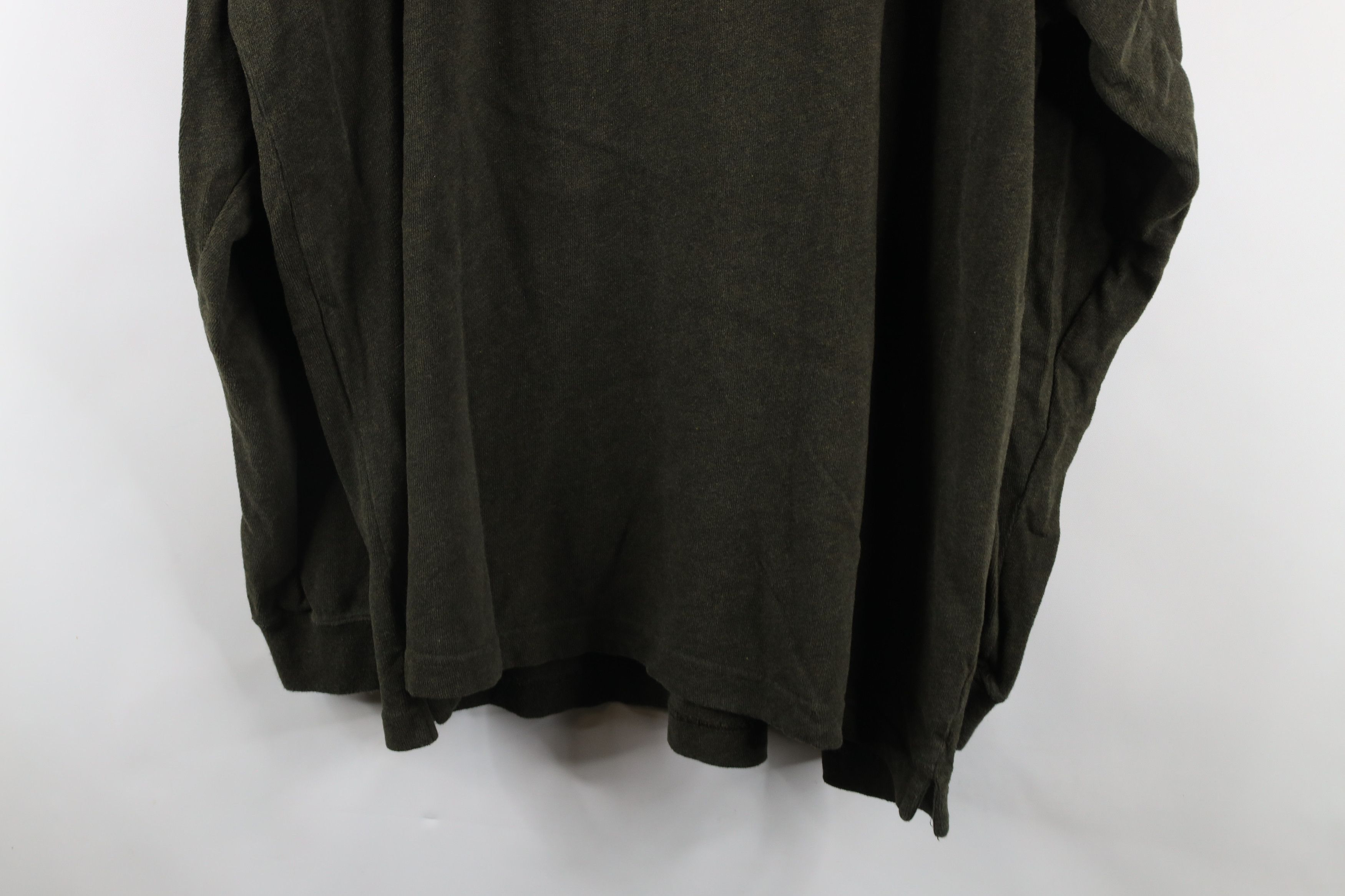 Vintage Vintage 90s Streetwear Long Sleeve Rugby Polo Shirt Green Size US XL / EU 56 / 4 - 9 Thumbnail