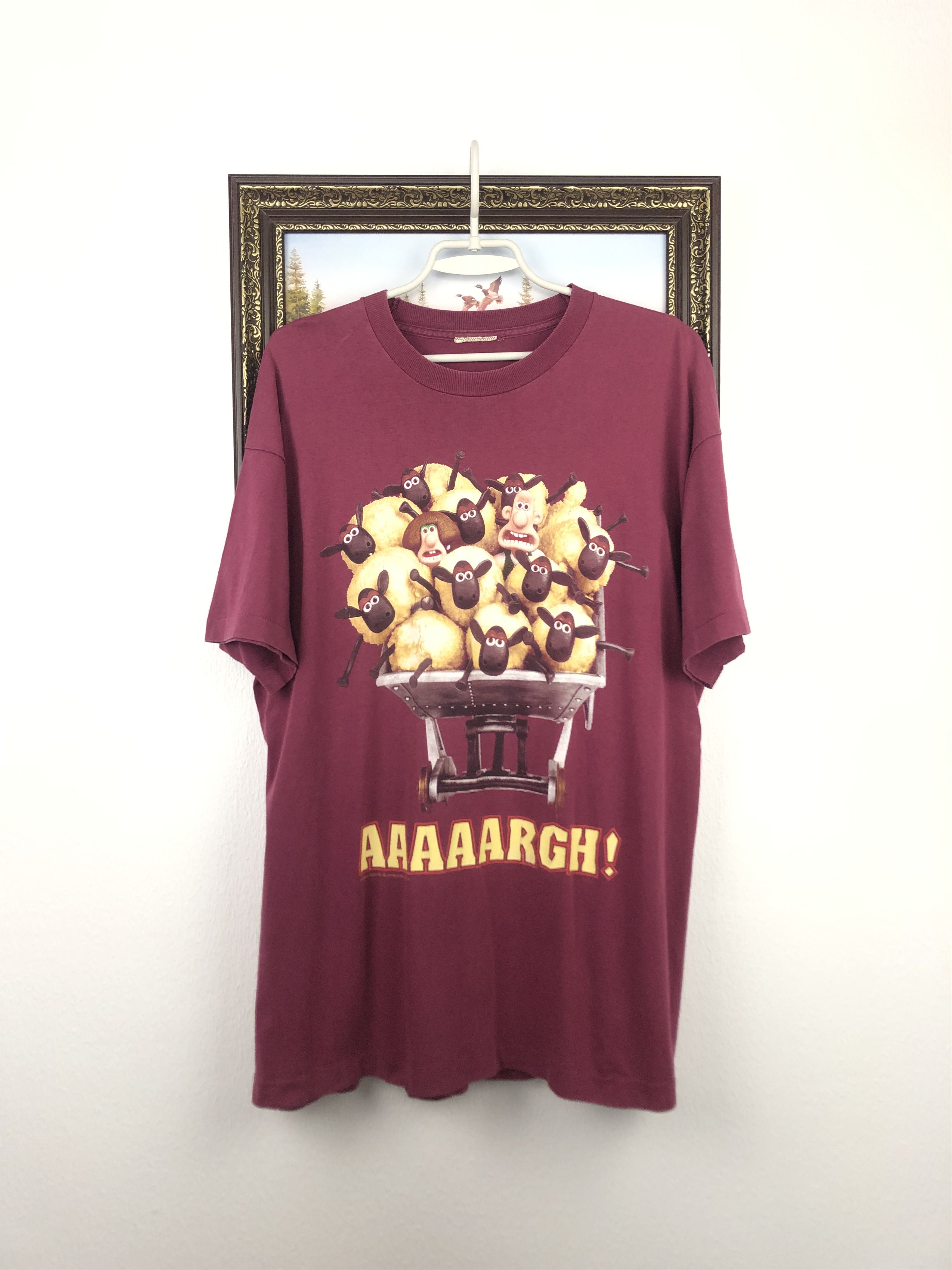 Cartoon Network Vintage 90's Wallace And Gromit Animations Cartoon Shirt Tee Size US XL / EU 56 / 4 - 1 Thumbnail