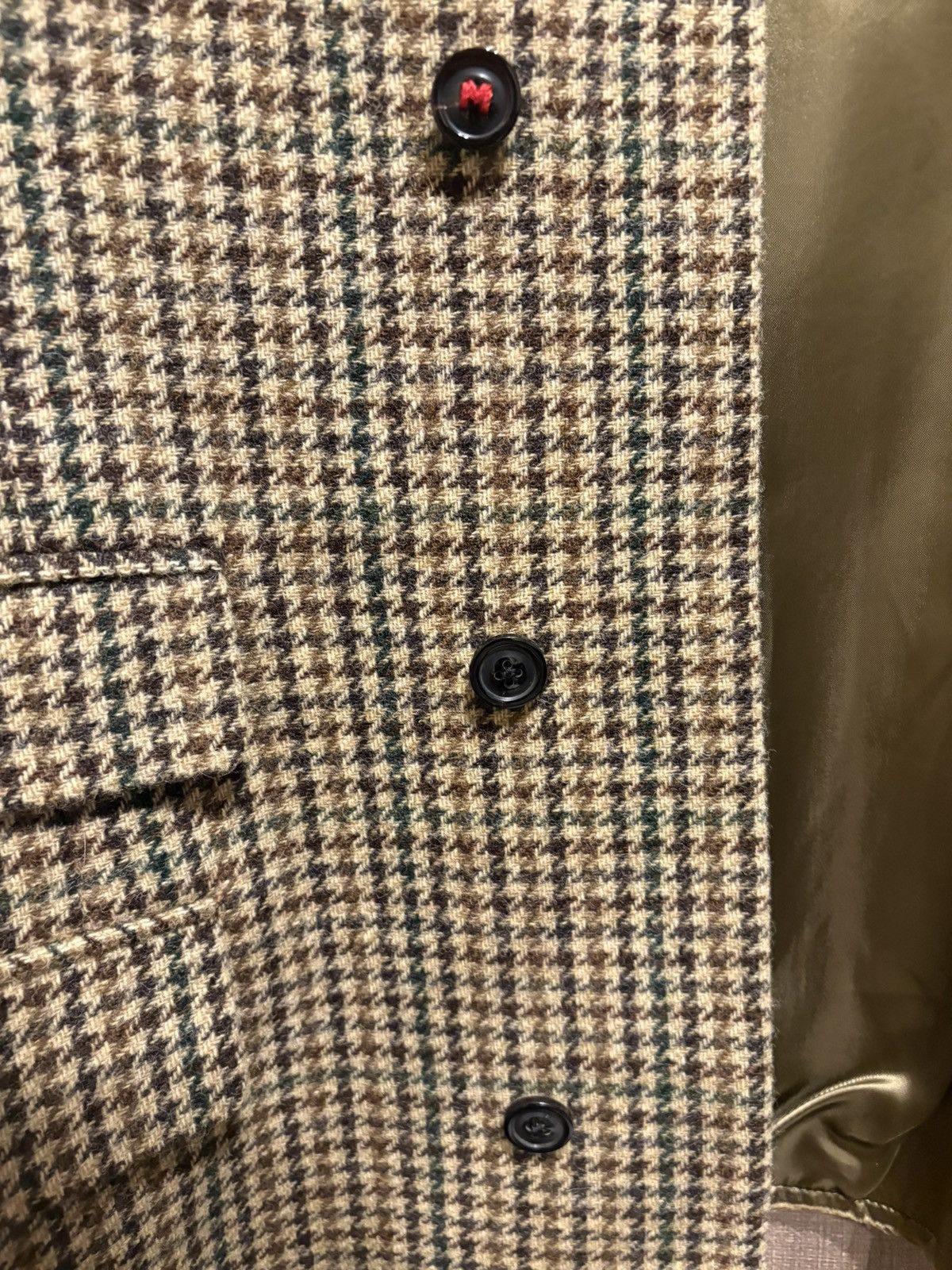 Maison Margiela Maison Margiela Houndstooth Rib Collar Jacket (SS23) Size US S / EU 44-46 / 1 - 5 Thumbnail