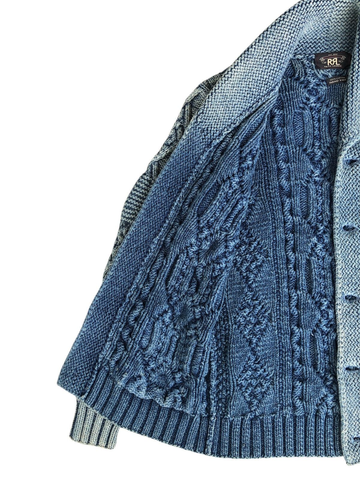 RRL Ralph Lauren RRL Ralph Lauren Hand Knit Cardigan Size US S / EU 44-46 / 1 - 8 Thumbnail