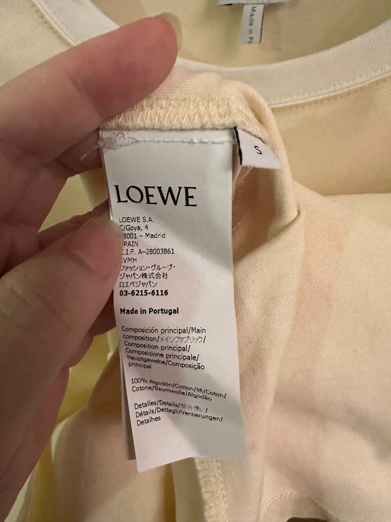 Loewe LOEWE Men's and women's short-sleeved T-shirts Size S / US 4 / IT 40 - 5 Thumbnail
