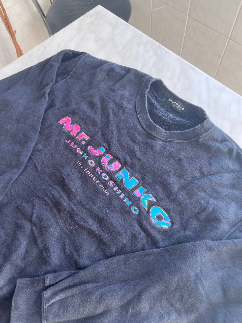 Japanese Brand × Junko Shimada Mr.Junko Japanese Brand Chameleon Big Logo Sweatshirt Y2K Size US M / EU 48-50 / 2 - 4 Thumbnail