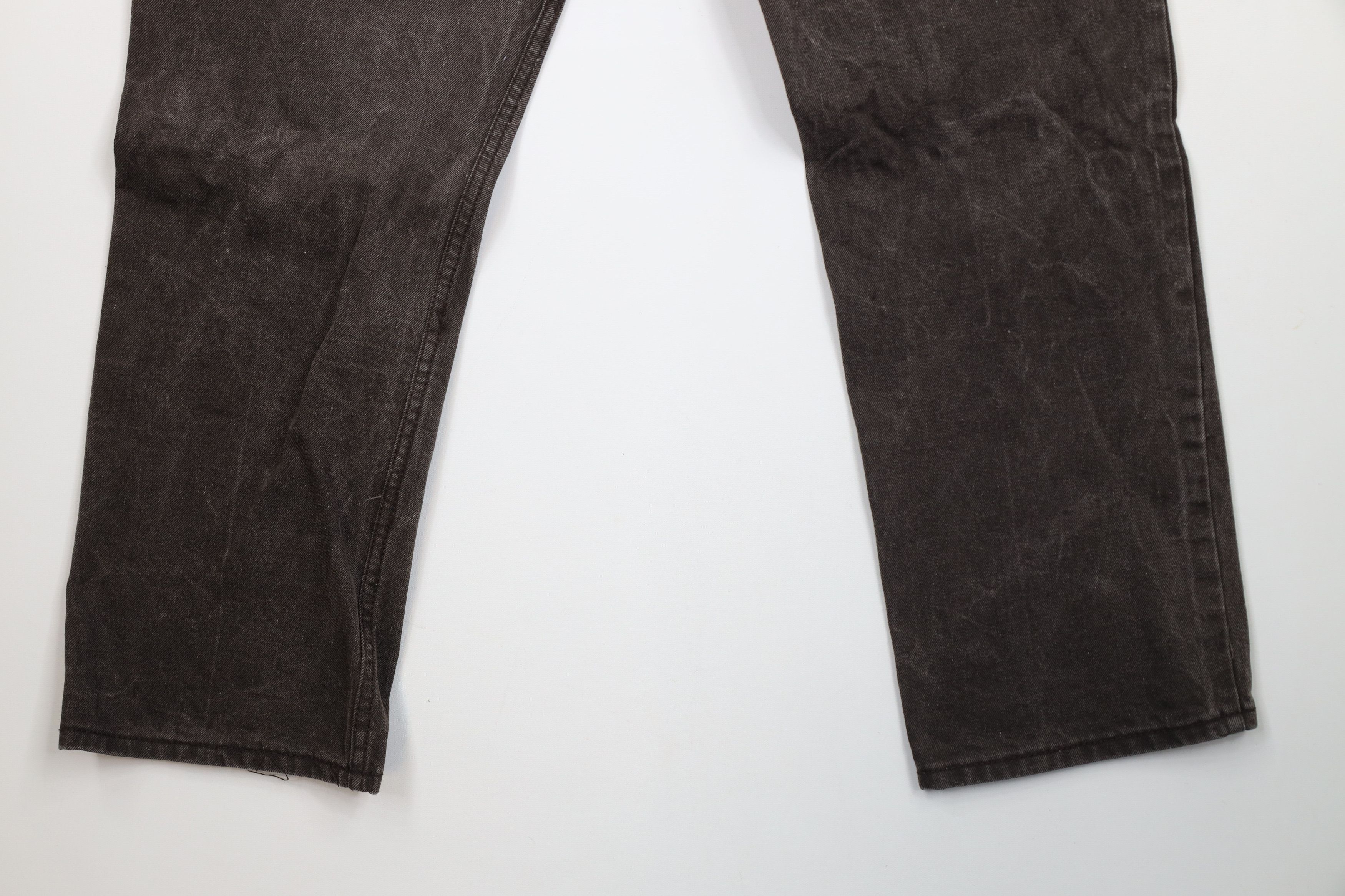 Vintage Vintage 90s Y2K Streetwear Fit Wide Leg Denim Jeans Brown Size US 34 / EU 50 - 11 Thumbnail