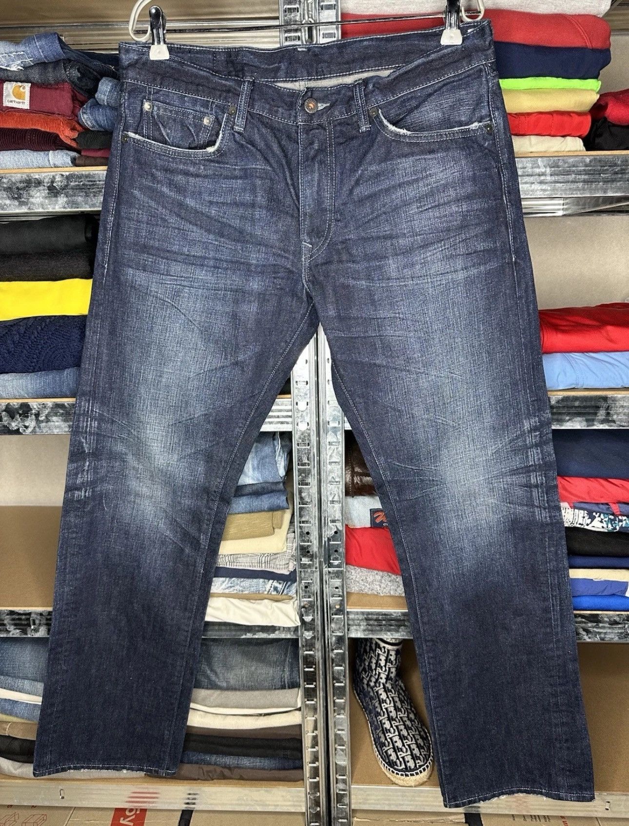 Levi's Levi’s 34 x 32 00's Vintage Punk Rarest Denim Jeans Pants Size US 34 / EU 50 - 1 Thumbnail