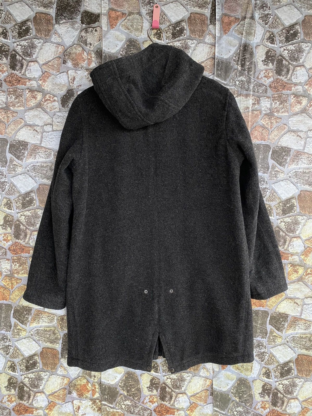 If Six Was Nine × Le Grande Bleu (L.G.B.) × Zucca Zucca Wool Trench Jacket Size US L / EU 52-54 / 3 - 12 Thumbnail