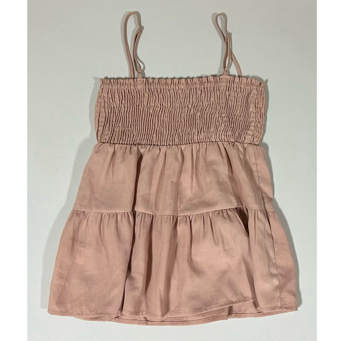 Paper Planes Paper Crane Pink Mauve Babydoll Top Shirt Blouse Size XS 🎀✨ Size XS / US 0-2 / IT 36-38 - 3 Thumbnail