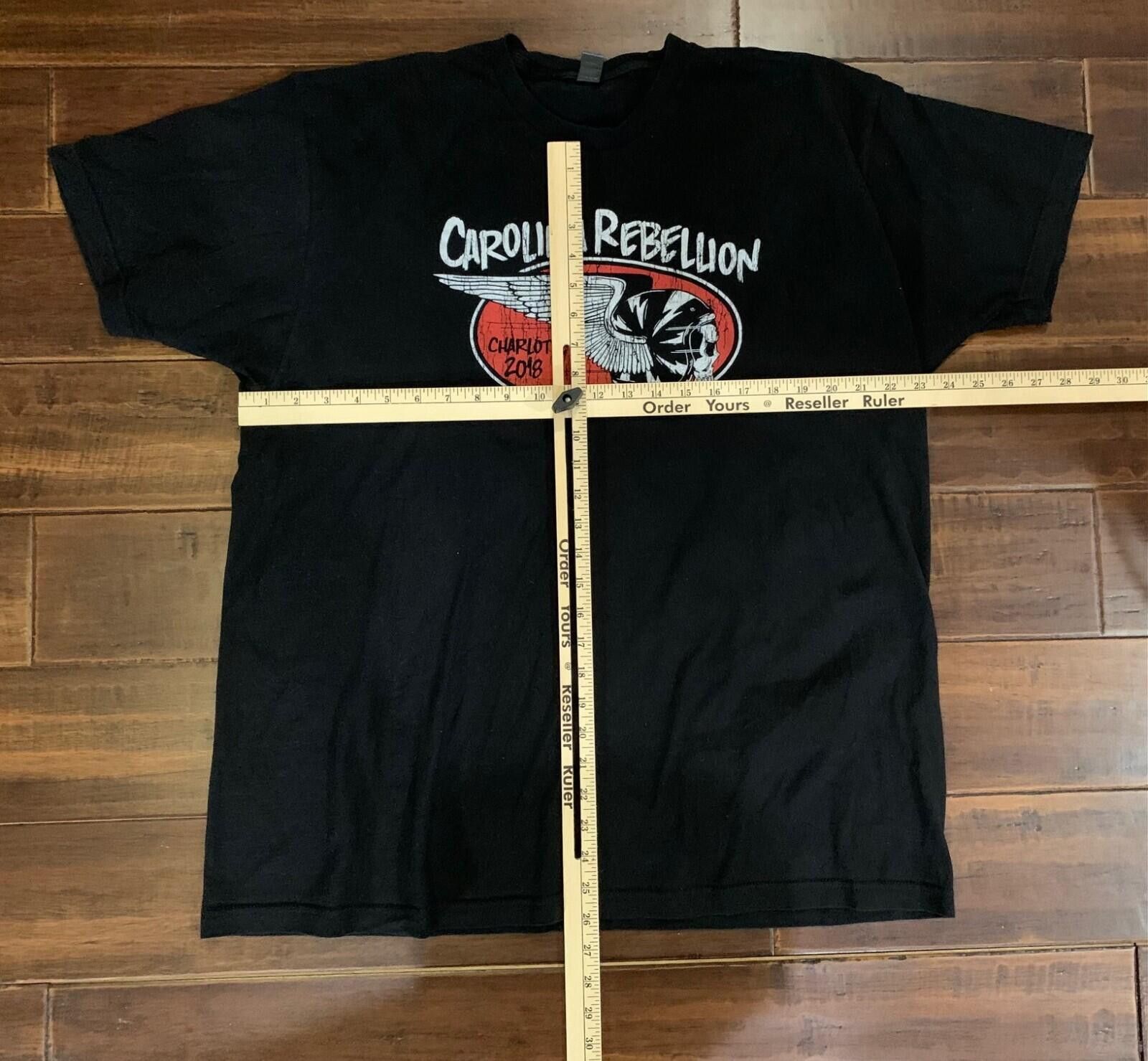 Tultex Vintage Men's XXL Carolina Rebellion Graphic T-Shirt Size US XXL / EU 58 / 5 - 3 Thumbnail