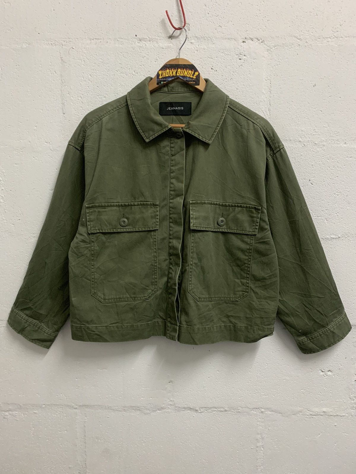 Japanese Brand Vintage Jeanasis Military Style Jacket Size M / US 6-8 / IT 42-44 - 1 Thumbnail