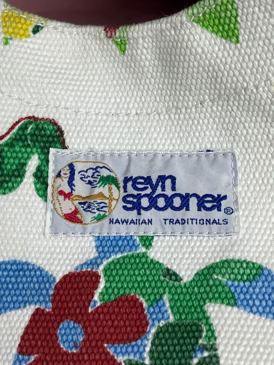 Reyn Spooner Vintage Reyn Spooner Full Print Carry Canvas Bag Size ONE SIZE - 4 Thumbnail