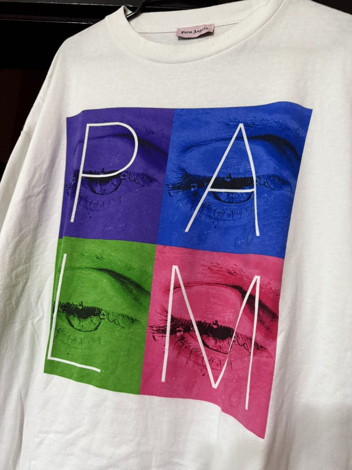 Palm Angels Palm Angels Eyes Kids Tee Size XXL Size US XXL / EU 58 / 5 - 2 Thumbnail
