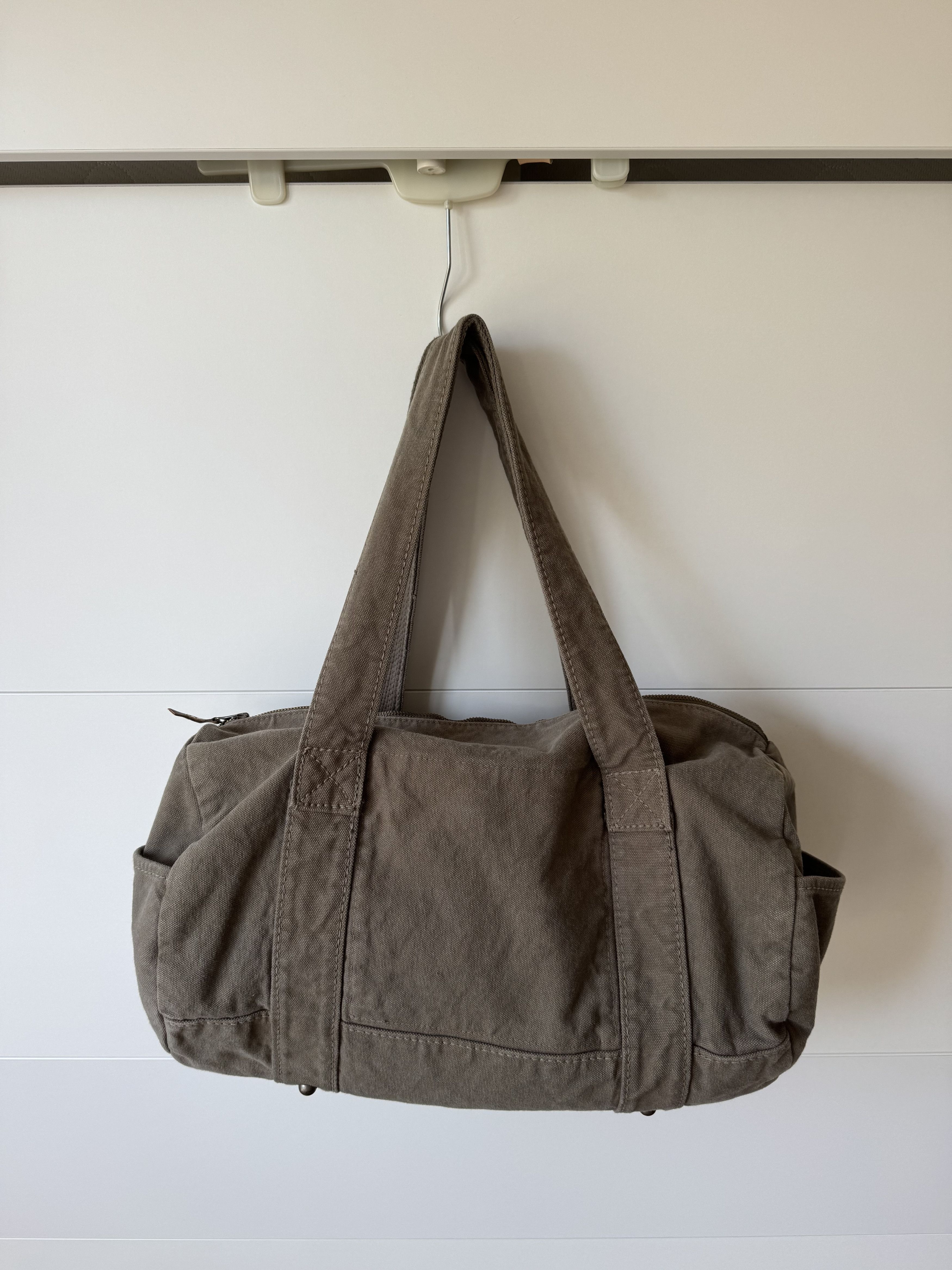 Kapital [OS] Winday Canvas Duffle Bag in Olive Size ONE SIZE - 7 Thumbnail