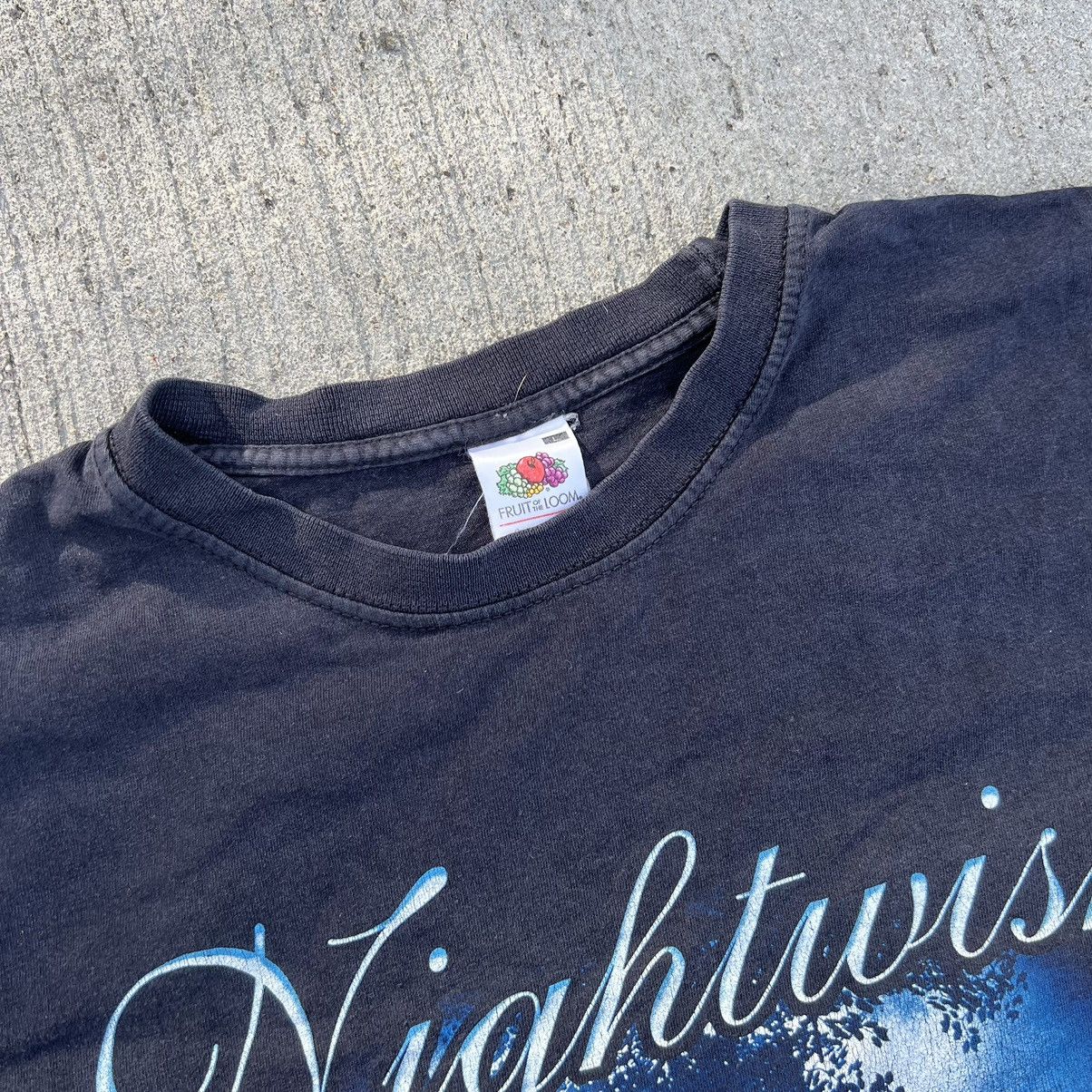 Band Tees × Vintage Vintage Nightwish Faded Band Tee Rare T-Shirt 00’s Size US L / EU 52-54 / 3 - 4 Thumbnail
