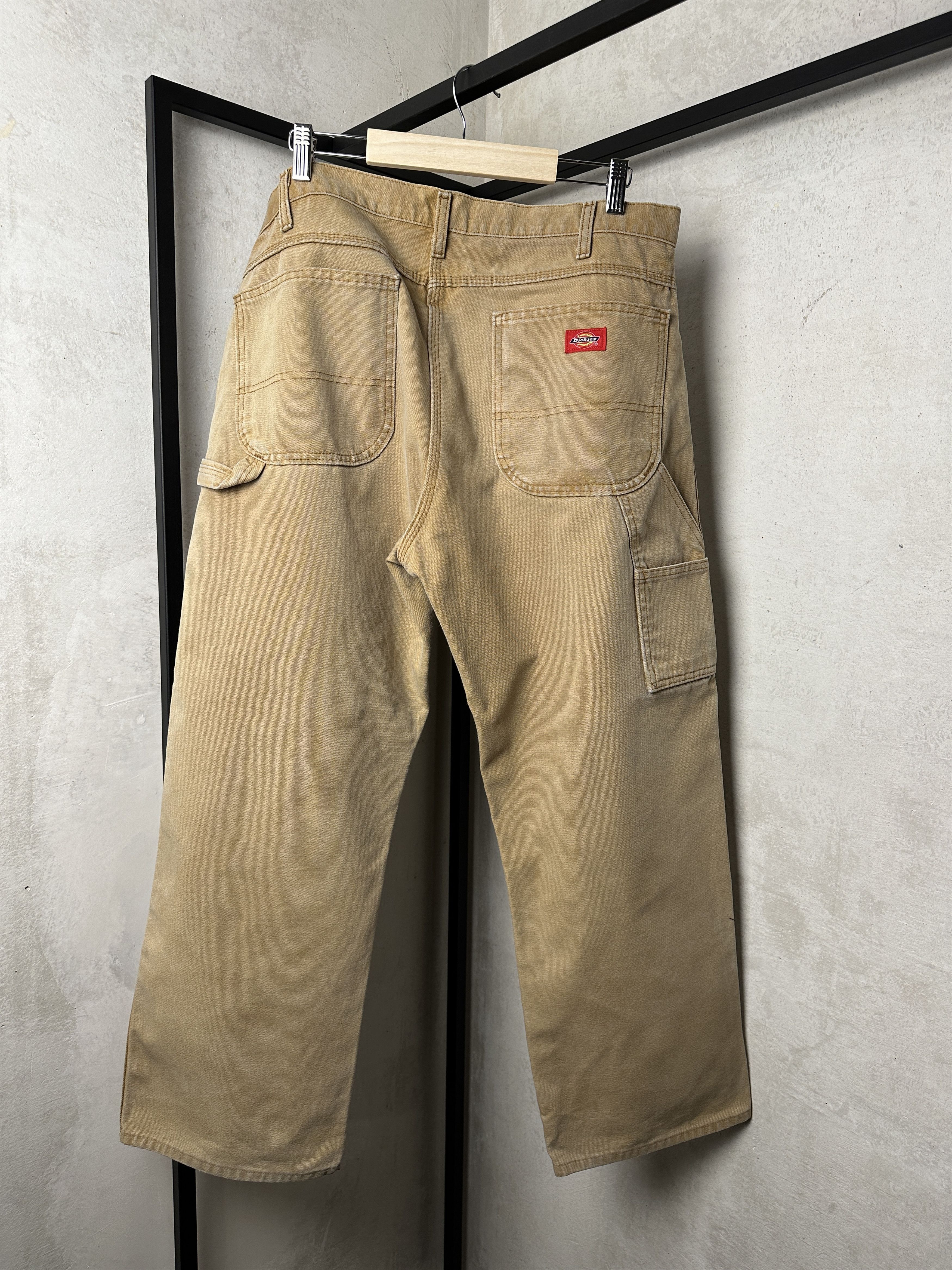Dickies Dickies Jeans Carpenter Mens Camel Work Builder Pants Size US 36 / EU 52 - 8 Thumbnail
