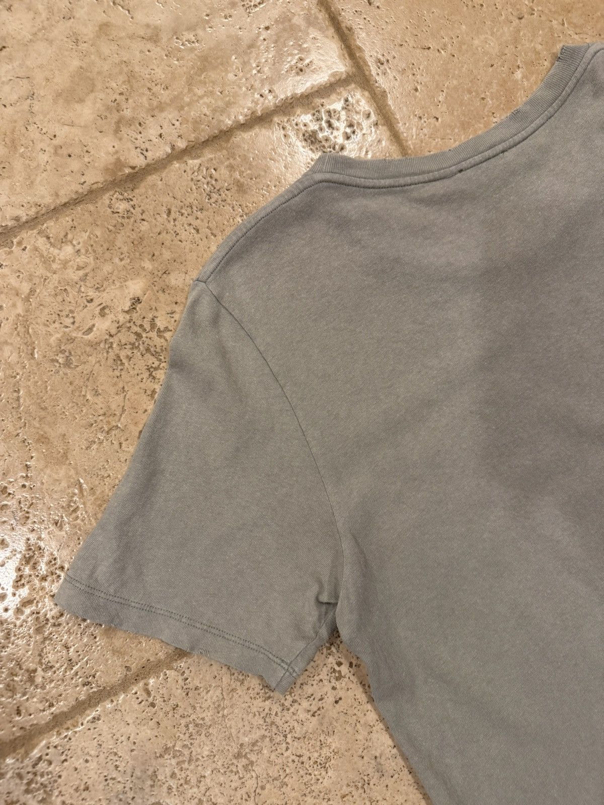 Saint Laurent Paris Saint Laurent Paris Rive Gauche Box Logo 2018 Grey T-Shirt Size US XS / EU 42 / 0 - 15 Thumbnail
