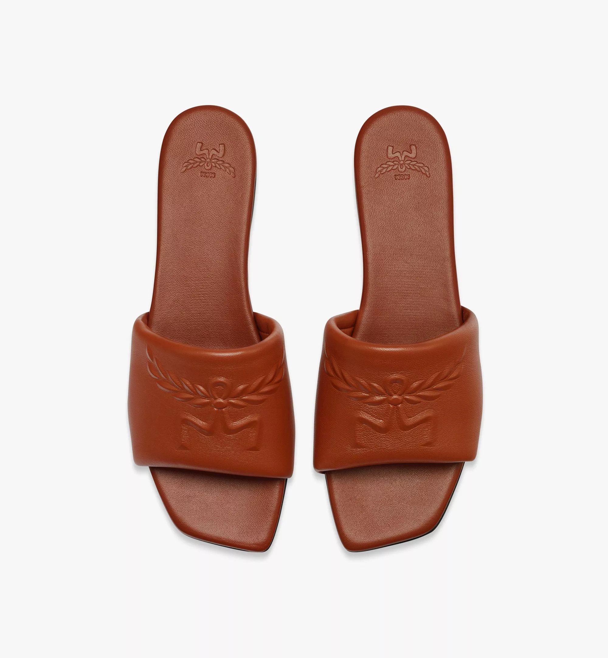 MCM o1mt1gz0225 Slides in Brown Size US 5 / IT 35 - 4 Thumbnail